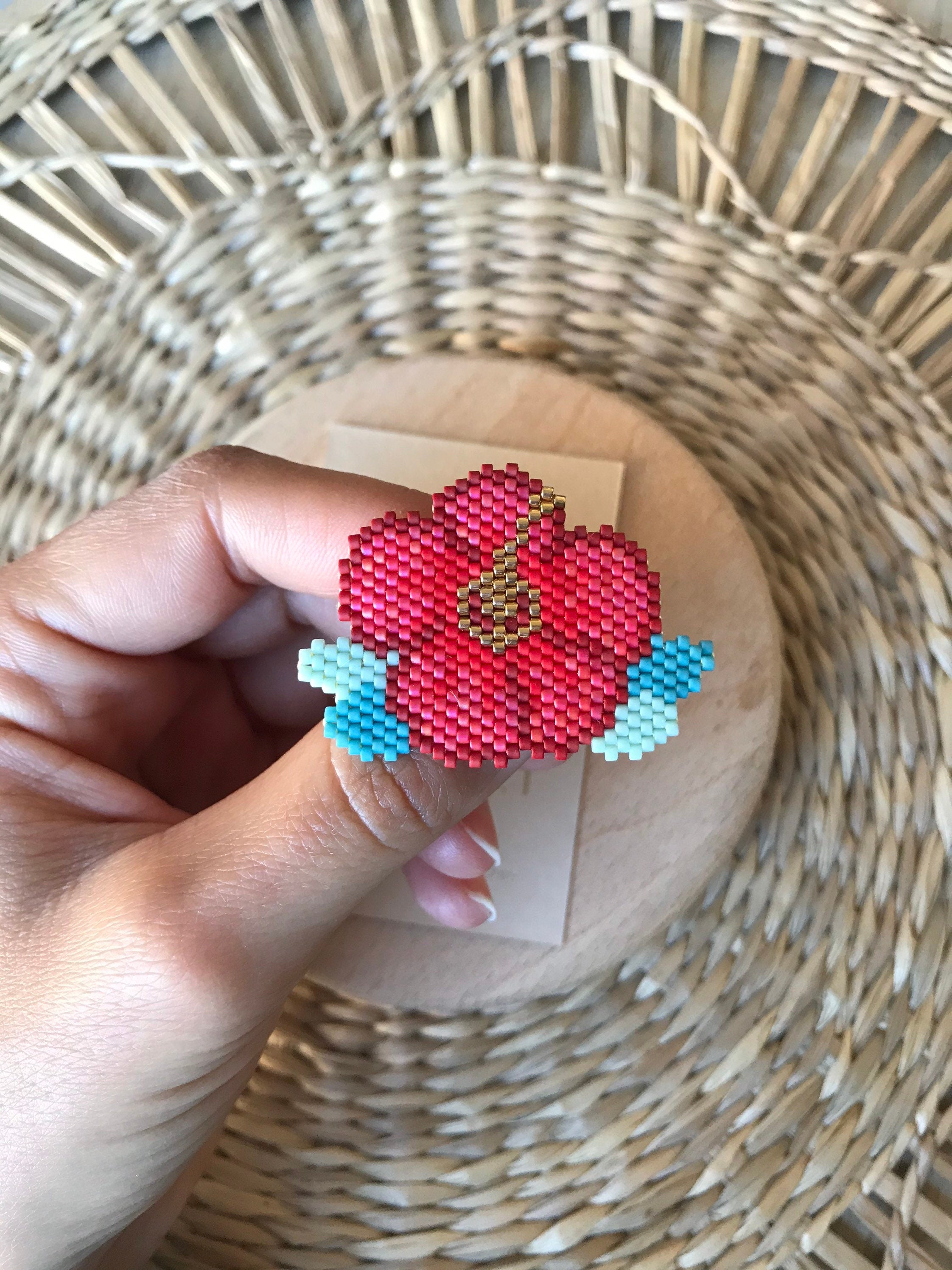Broche Fleur Hibiscus