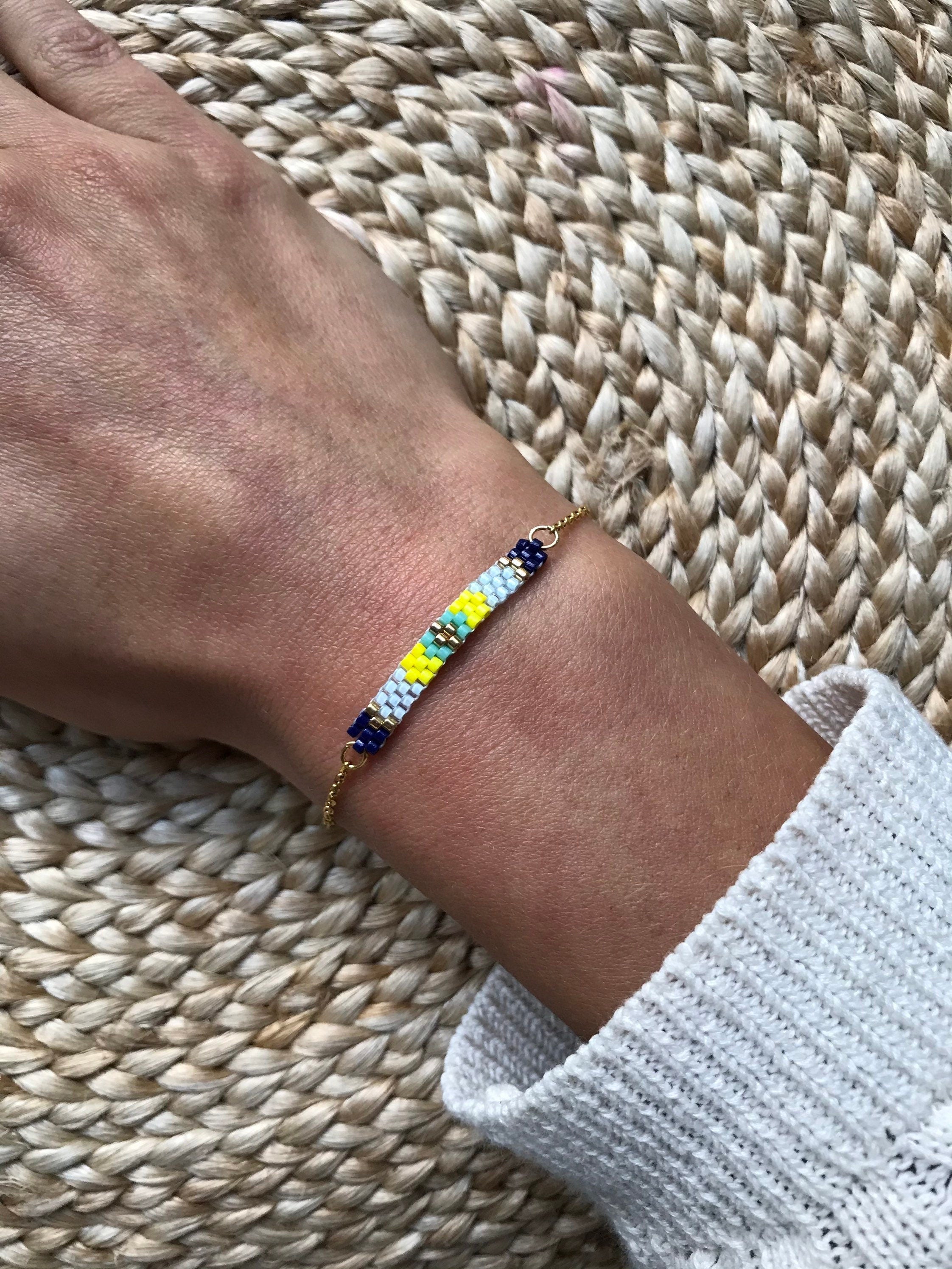 Bracelet perles Manon Doré