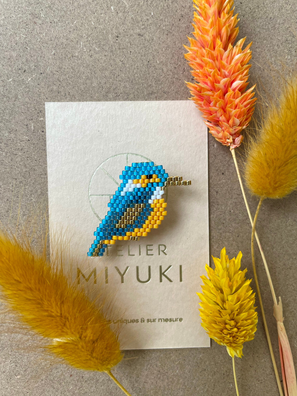 Broche Martin-Pêcheur