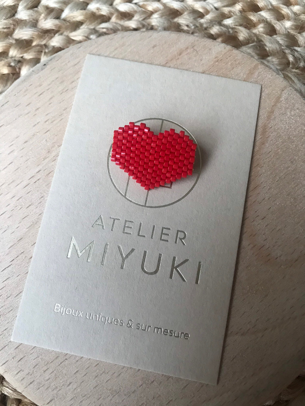 Broche Cœur