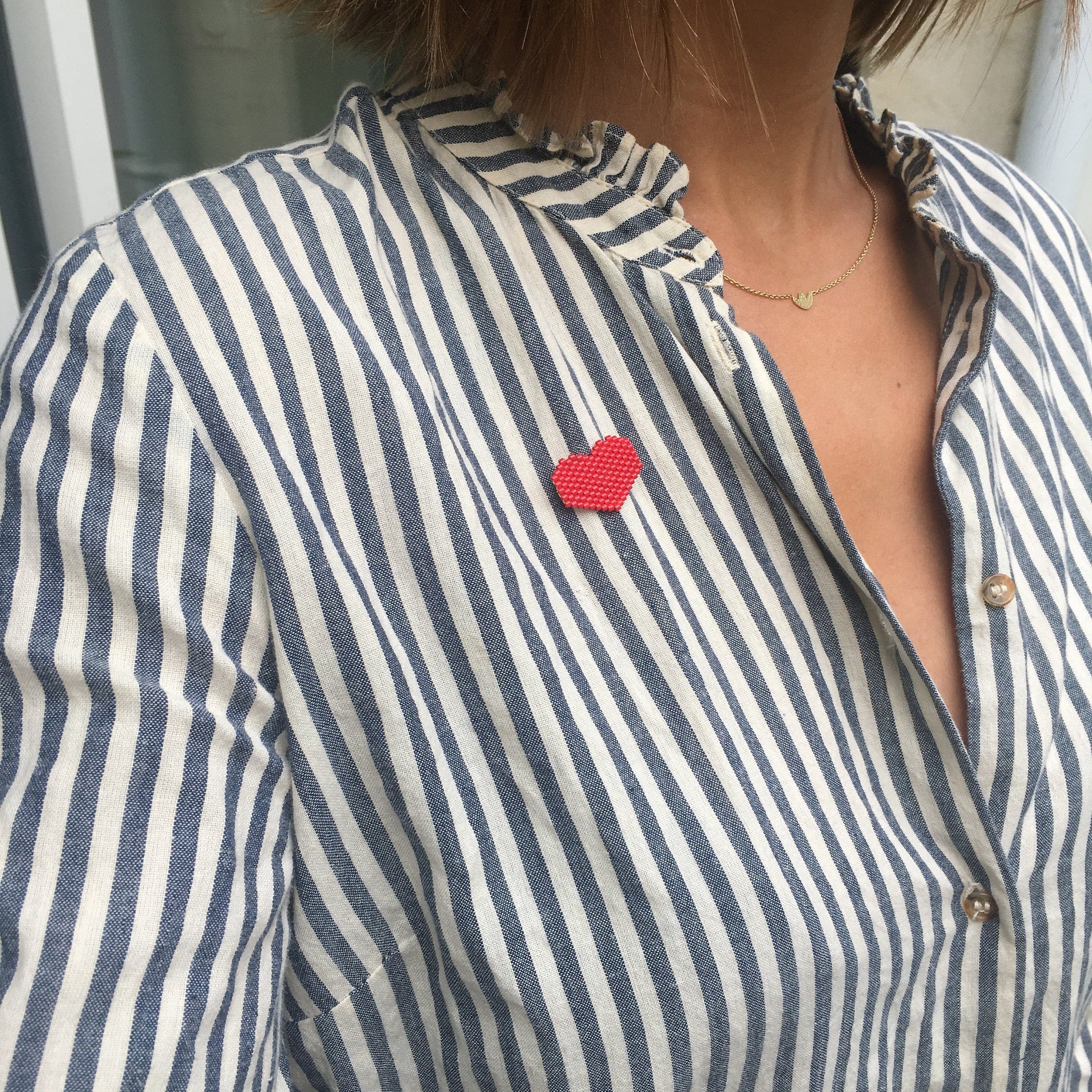 Broche Cœur