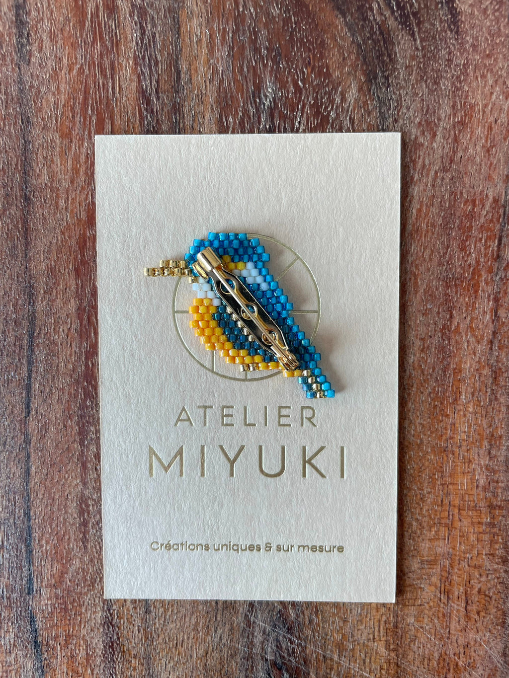 Broche Martin-Pêcheur