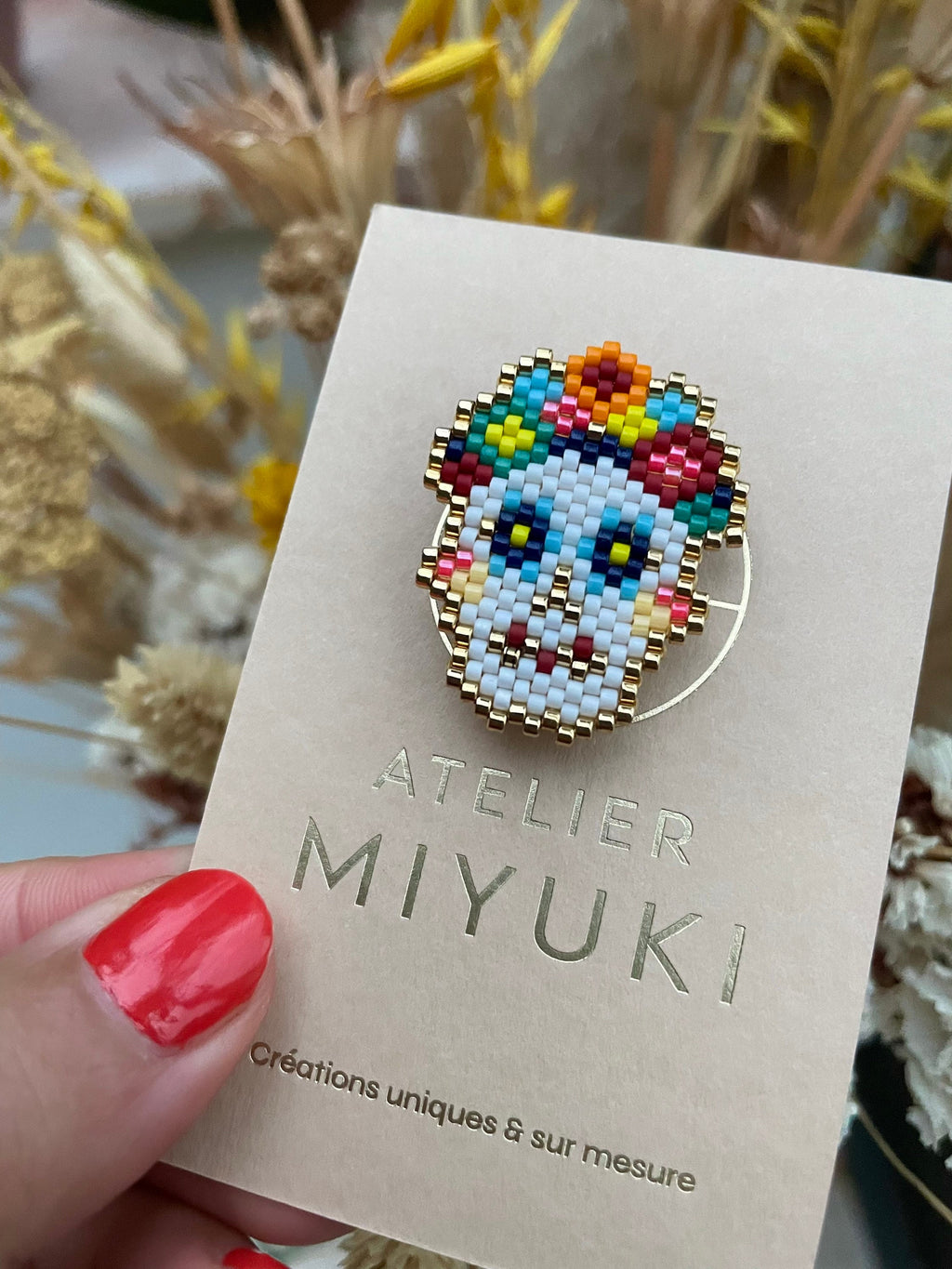 Broche Tête de mort Mexicaine