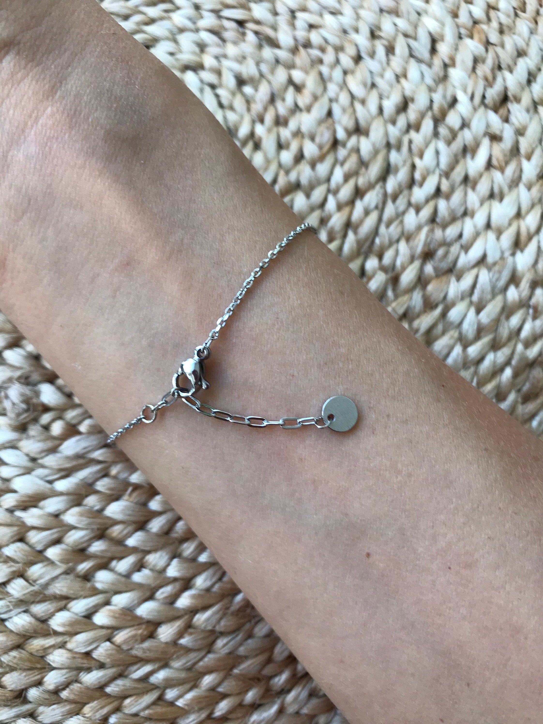 Bracelet perles Juliette Argent