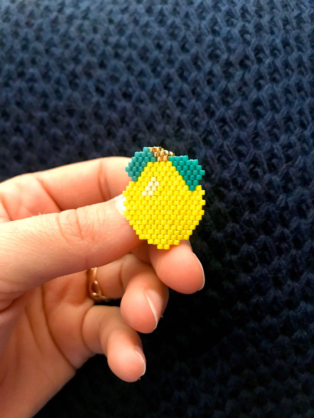 Broche Citron