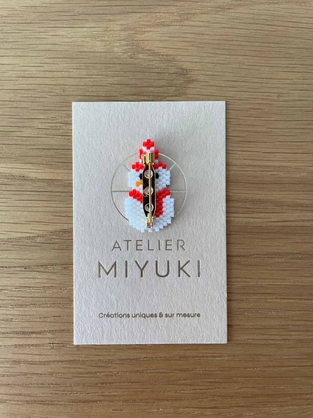 Broche Bonhomme de neige