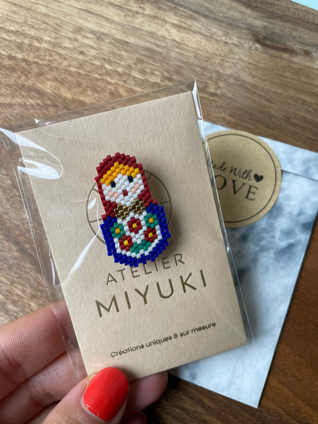 Broche Matriochka