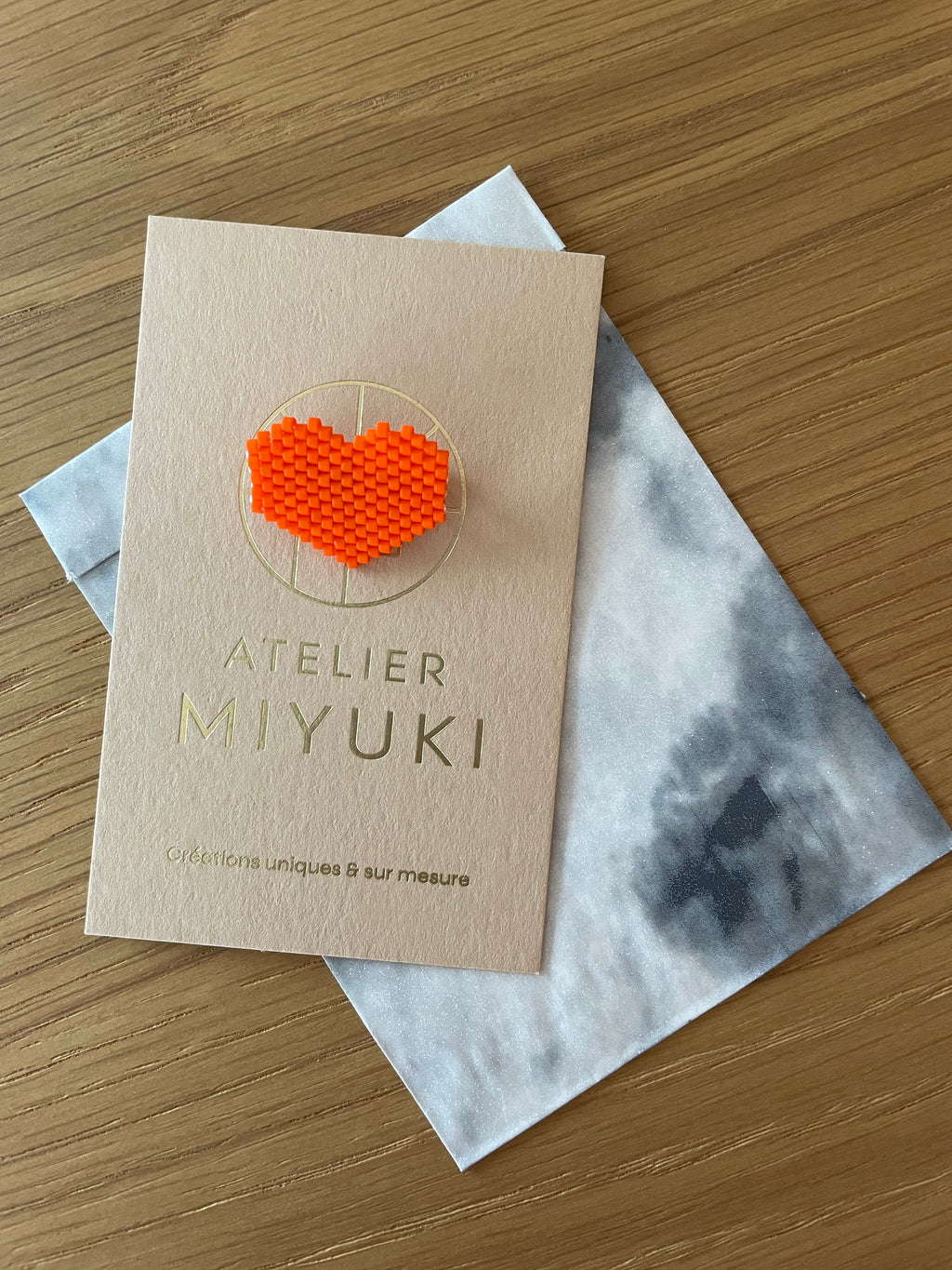 Broche cœur