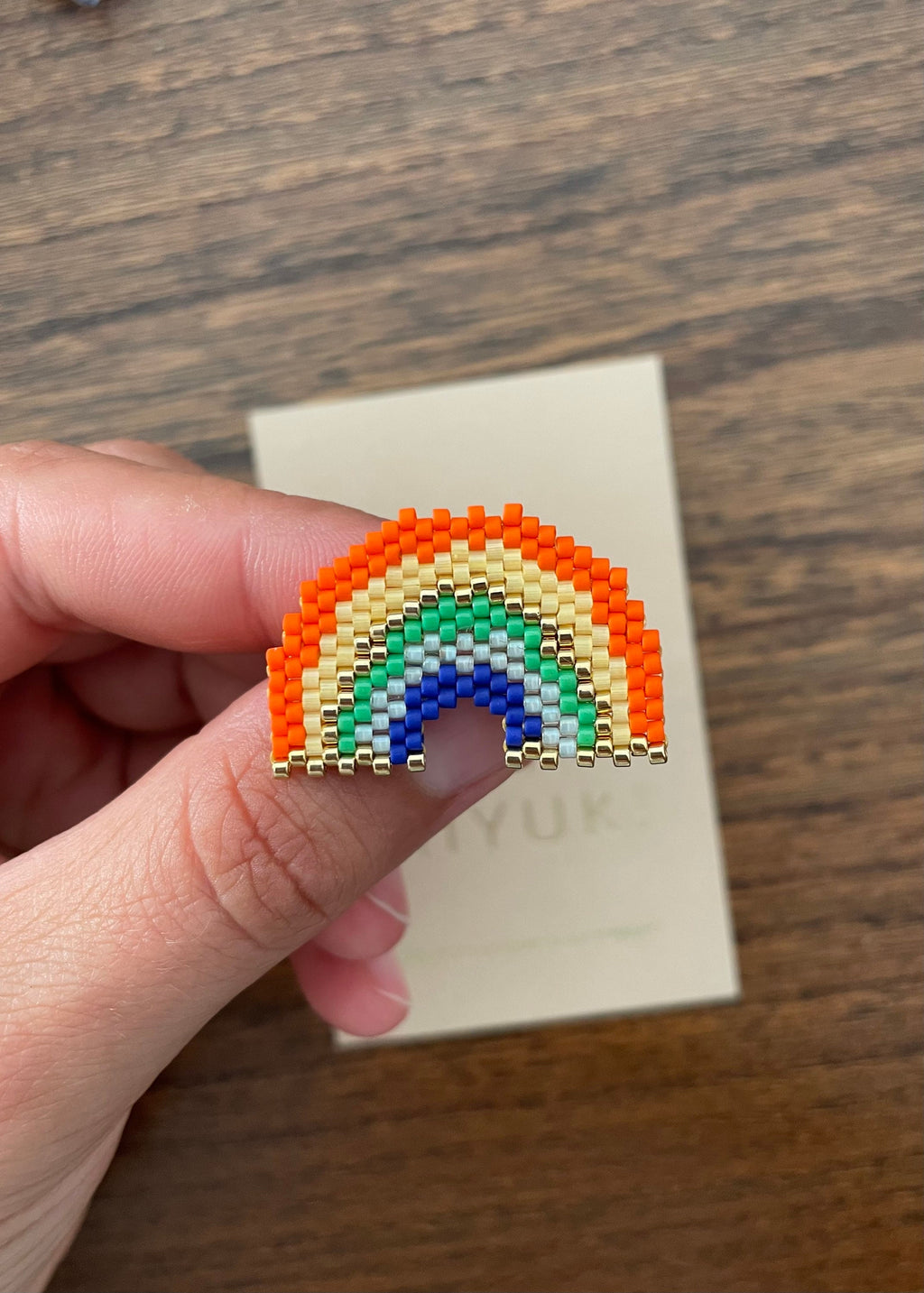 Broche Arc en Ciel