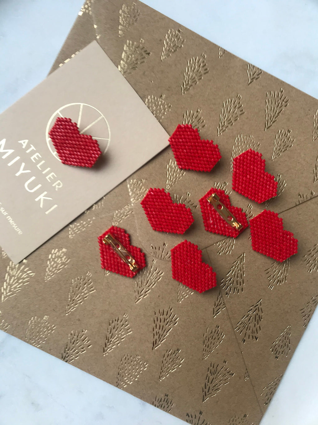 Broche Cœur