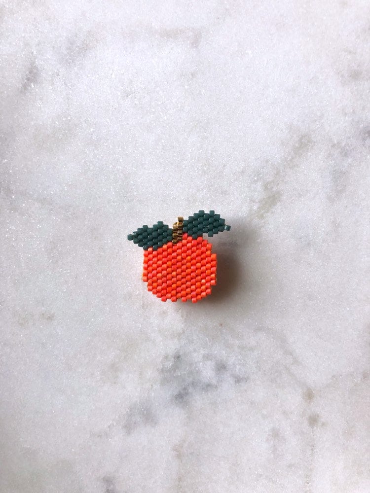 Broche Mandarine
