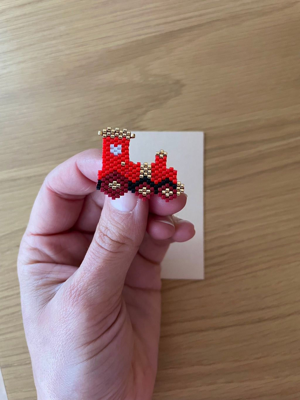 Broche locomotive