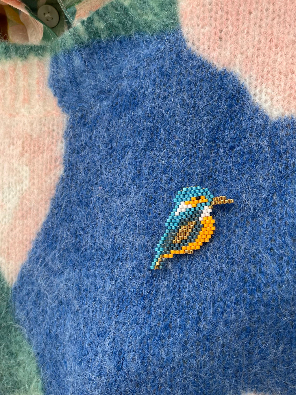 Broche Martin-Pêcheur