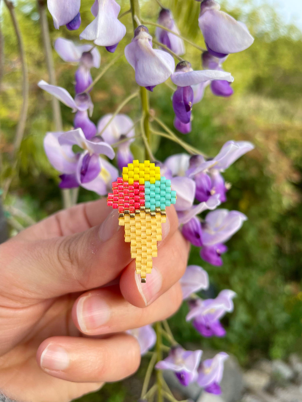 Broche Cornet de Glace