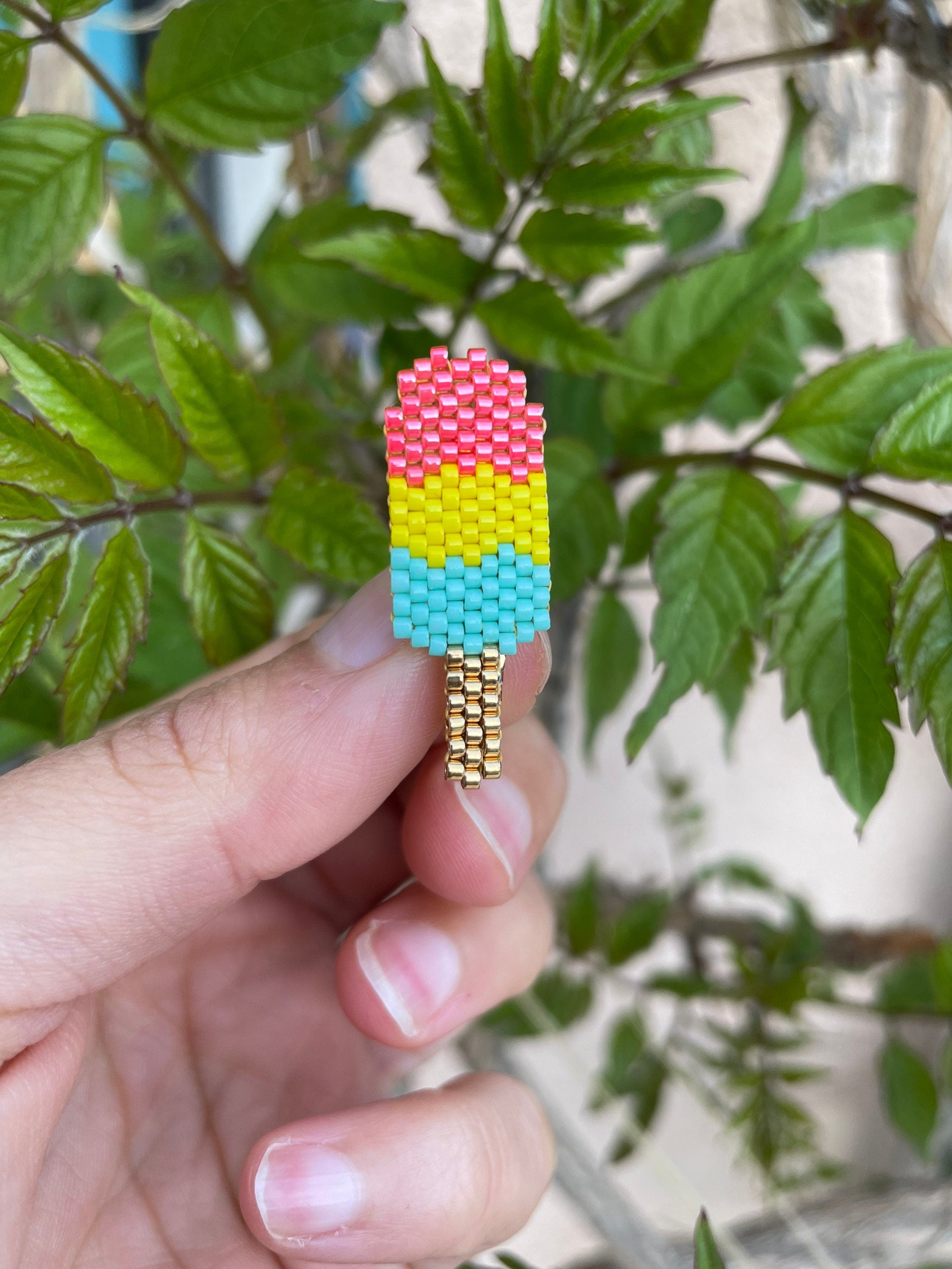 Broche Bâtonnet Glacé