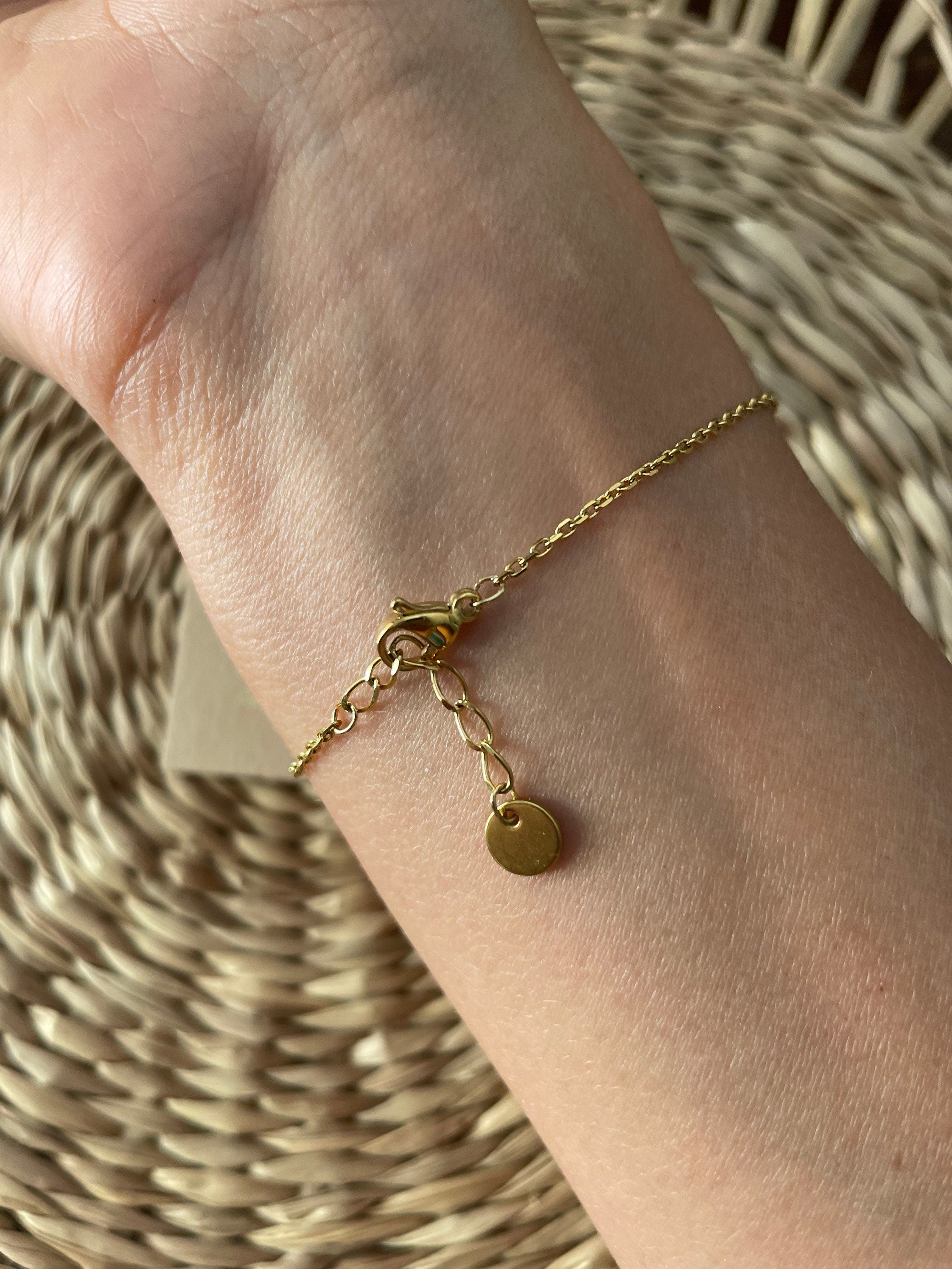 Bracelet perles tissées Laurie