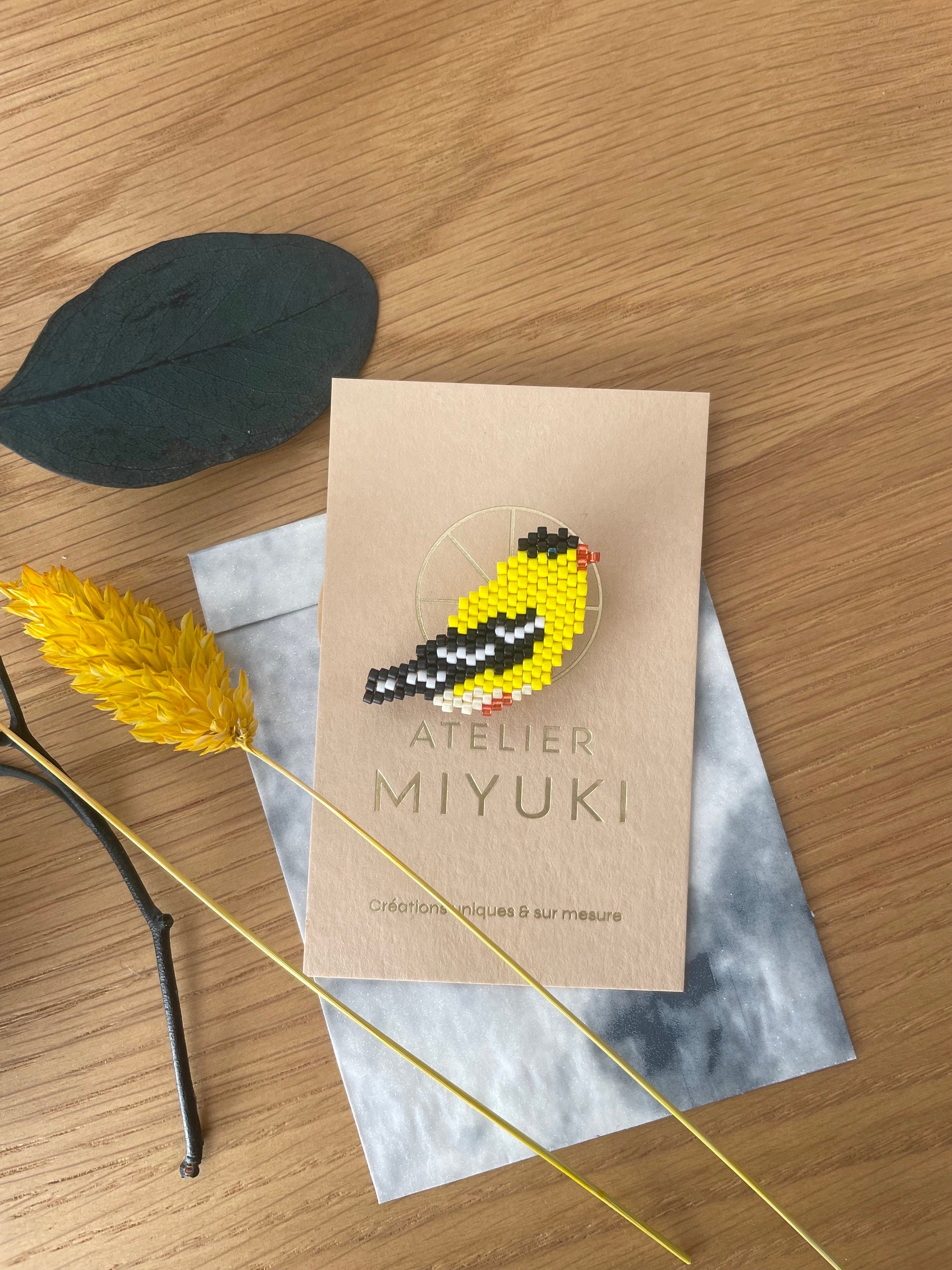 Broche Chardonneret Jaune