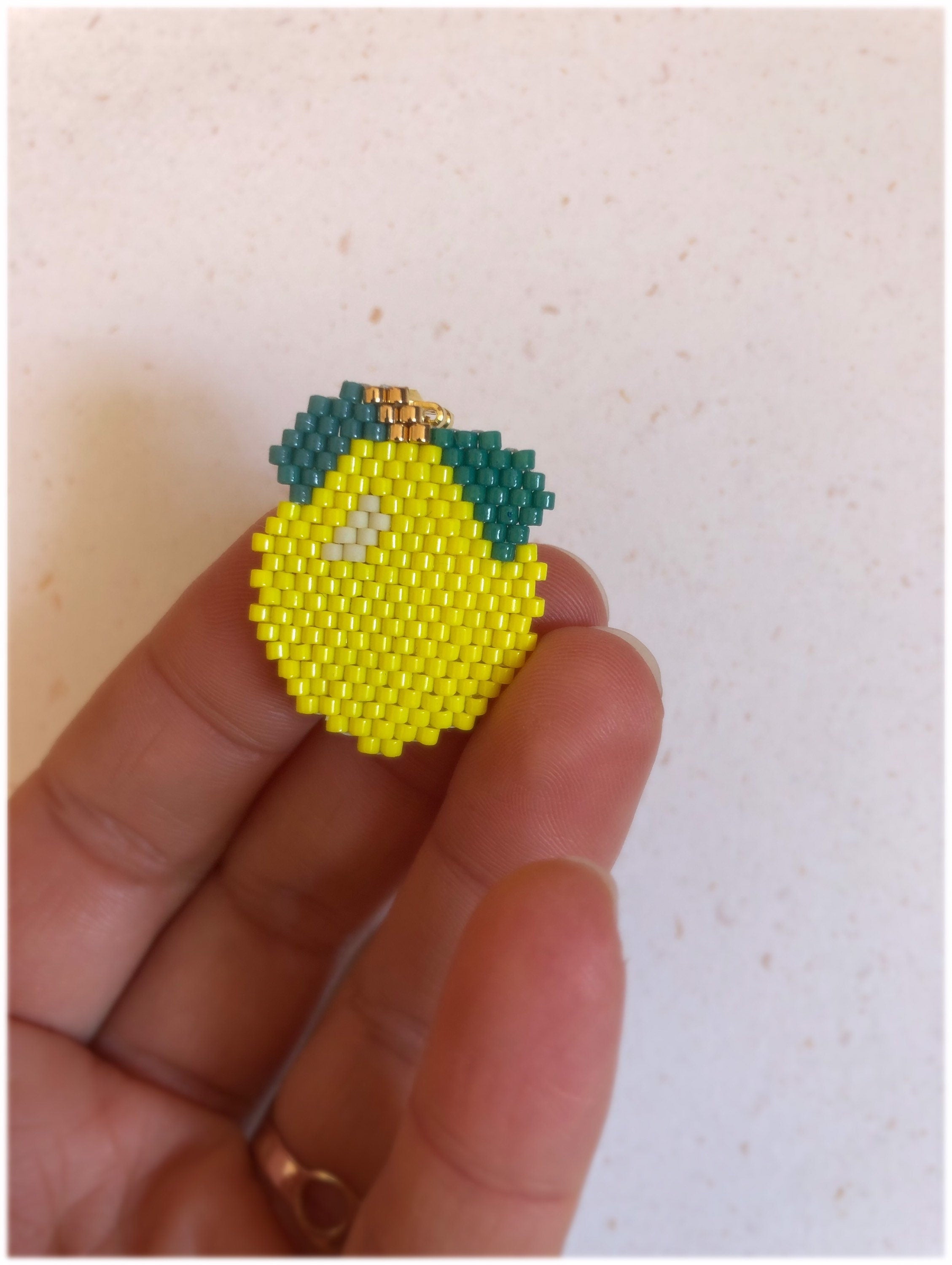 Broche Citron