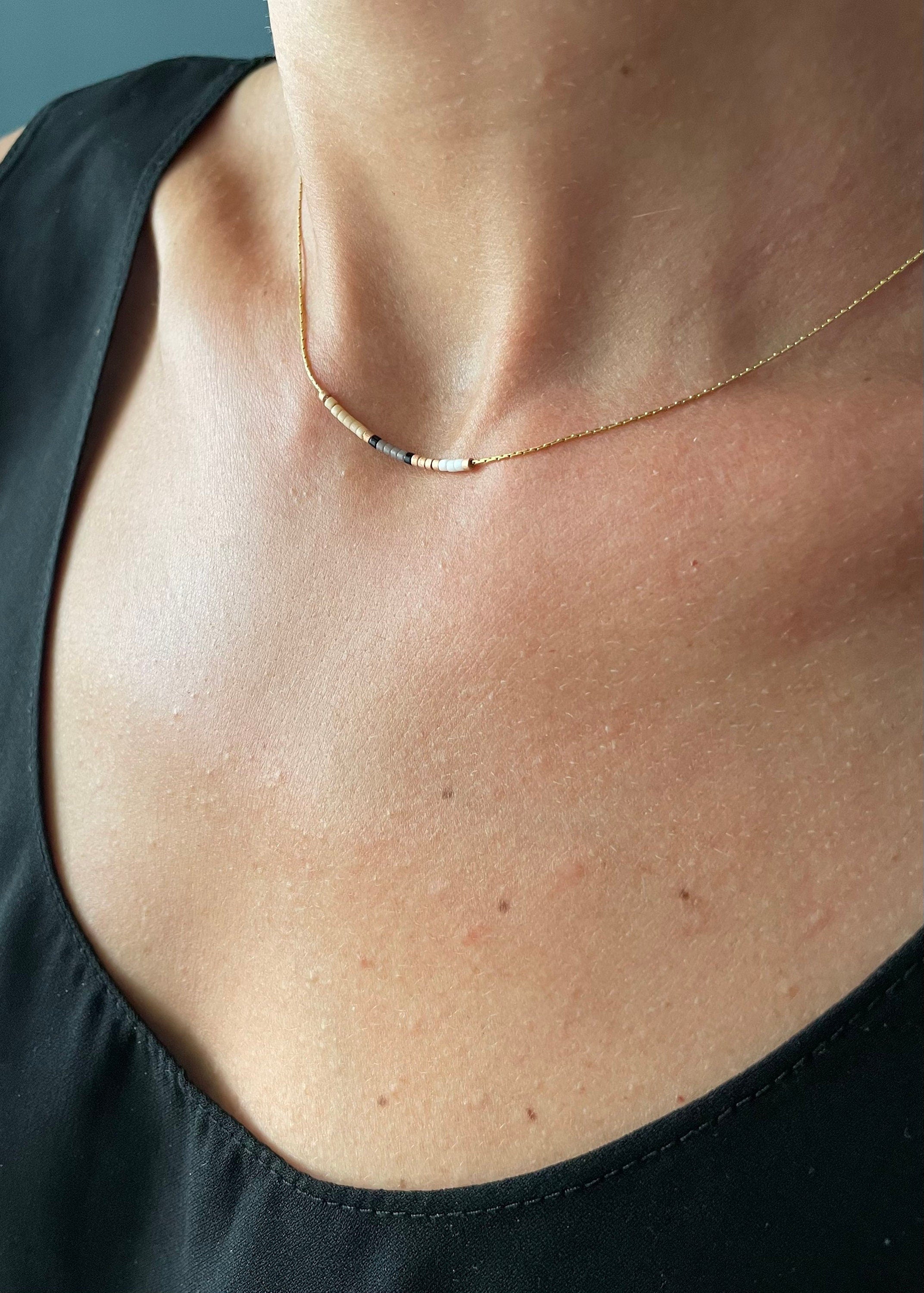 Collier perles Alix