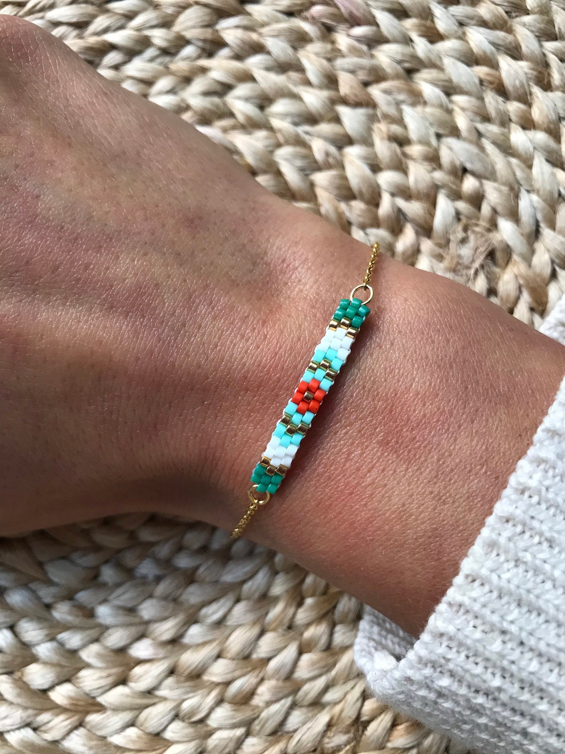 Bracelet perles Juliette Doré