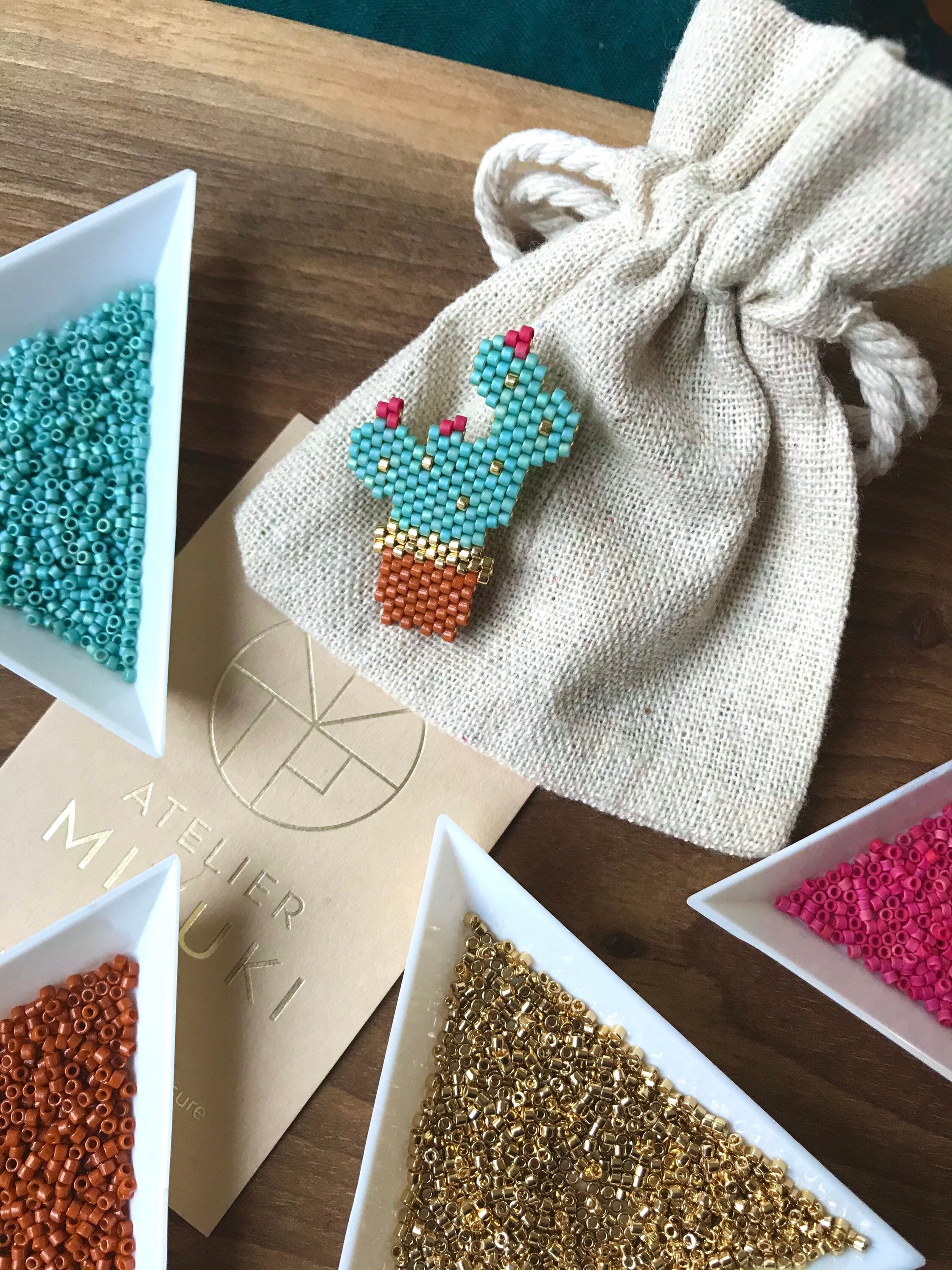 Broche Cactus Figuier de Barbarie