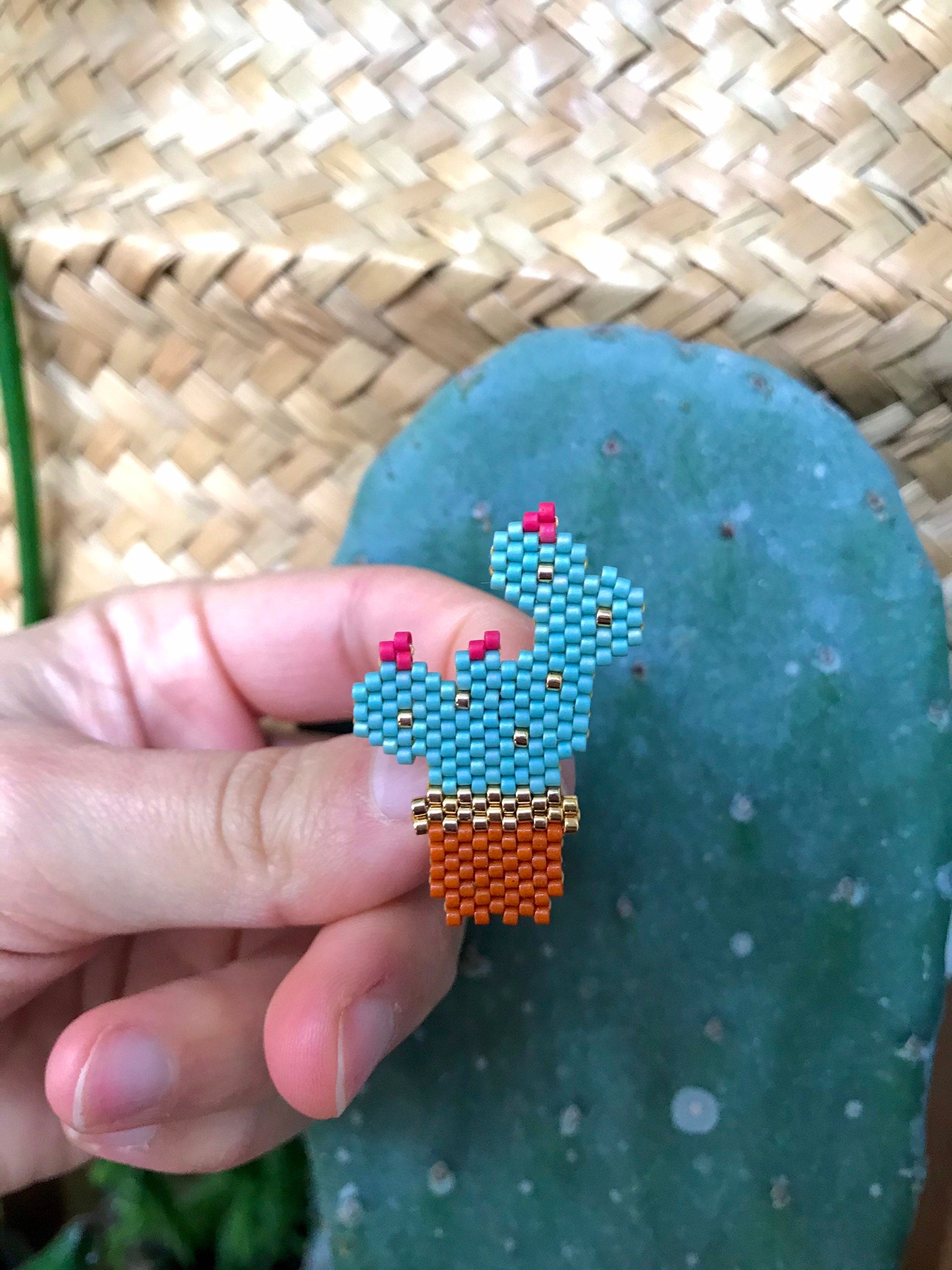 Broche Cactus Figuier de Barbarie