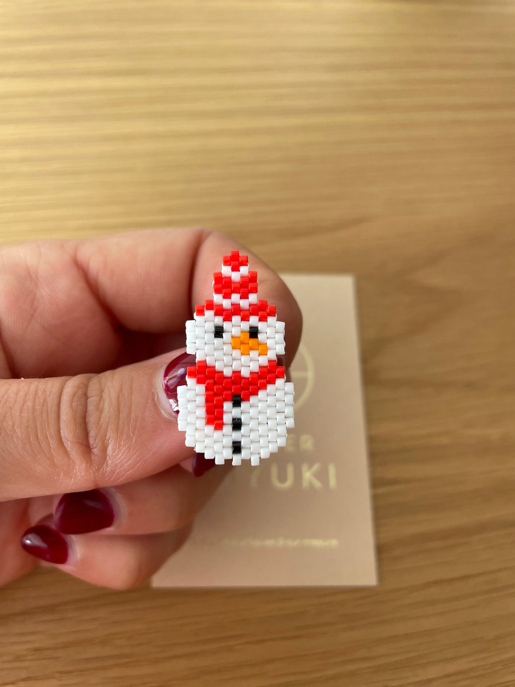 Broche Bonhomme de neige