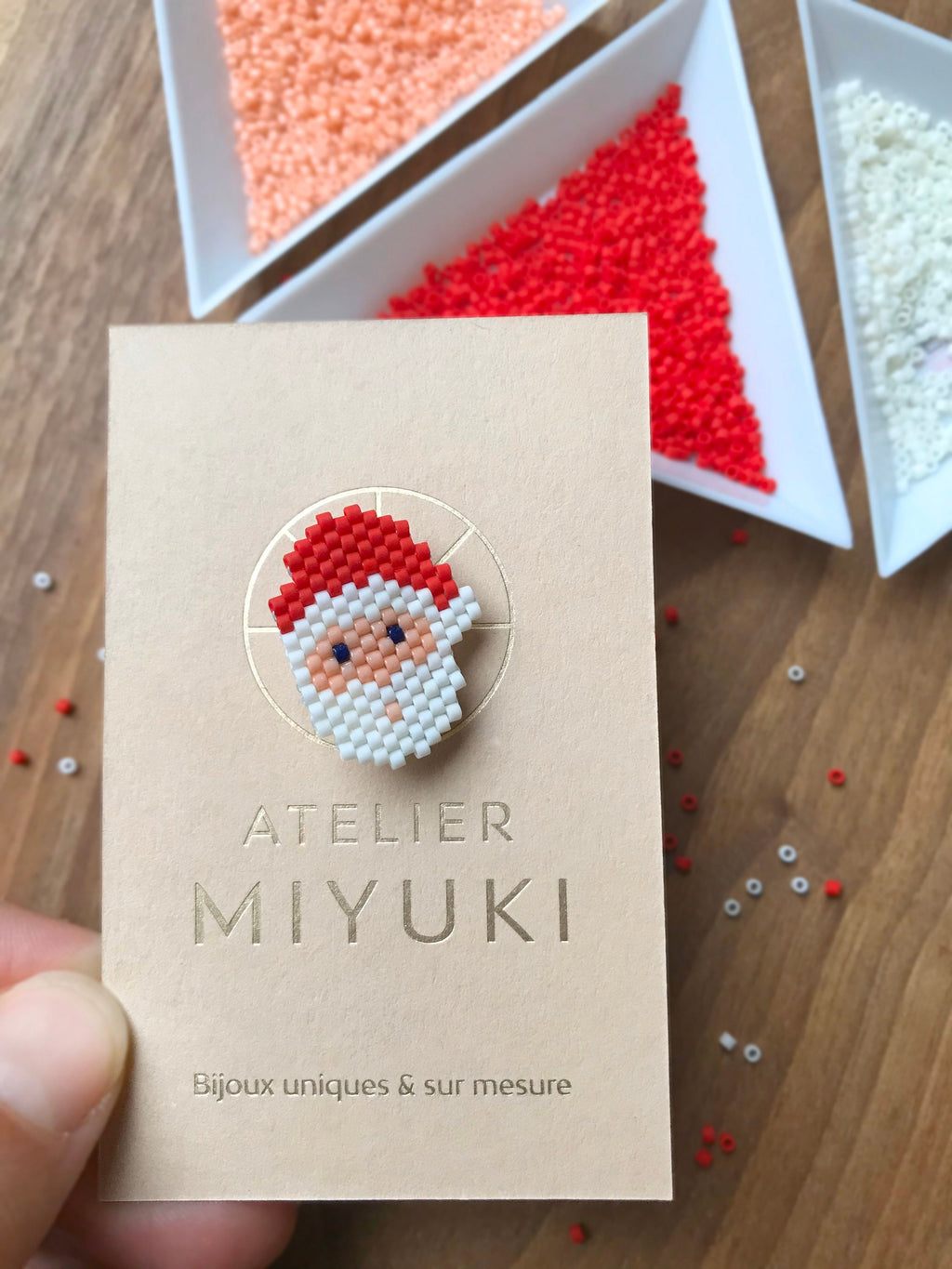 Broche Père Noël