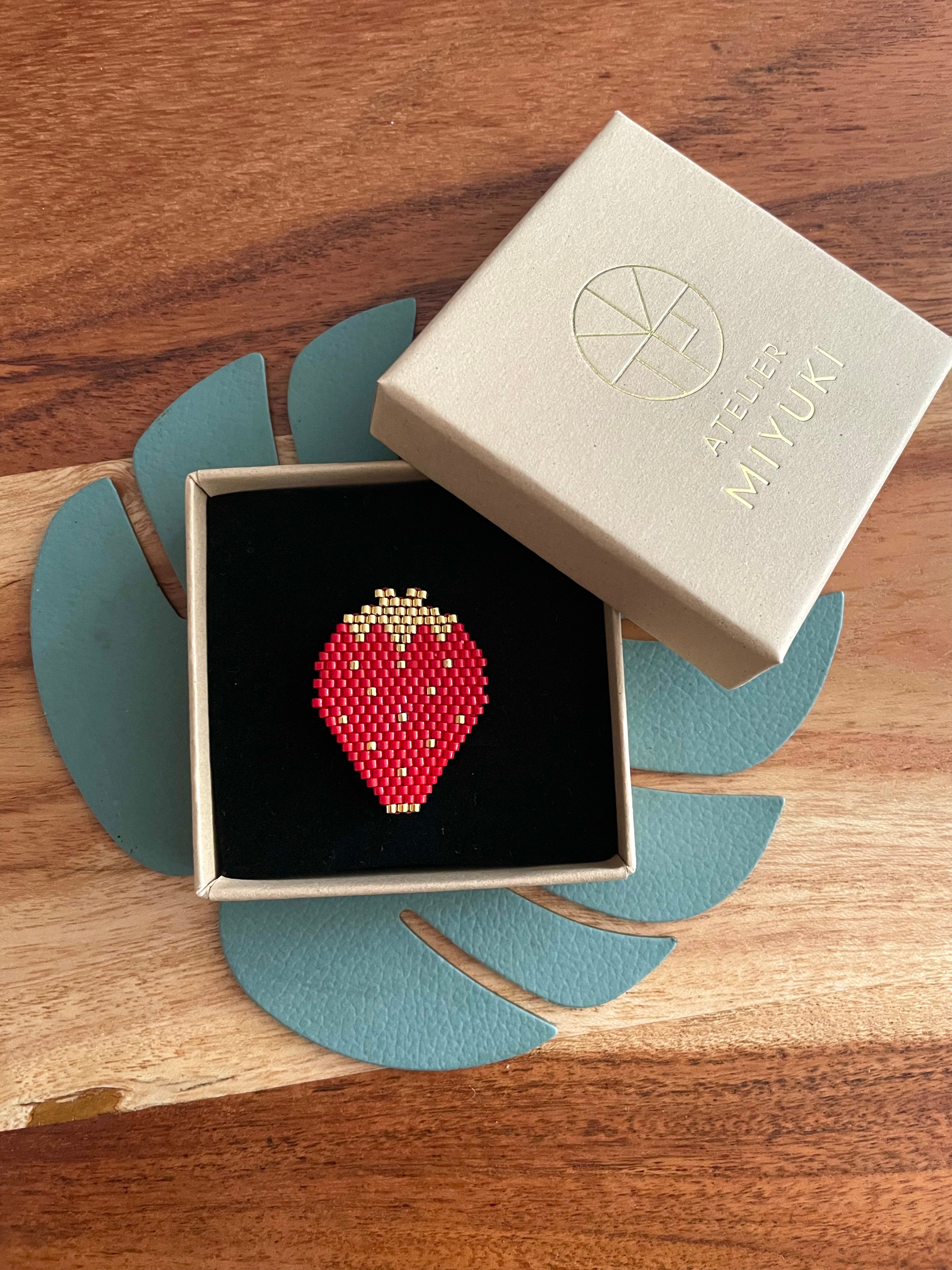 Broche Fraise