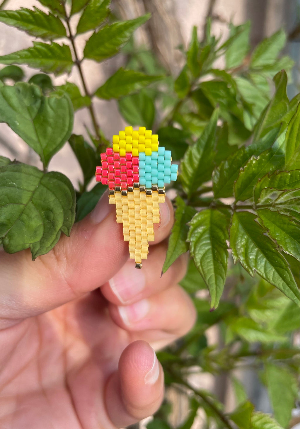 Broche Cornet de Glace