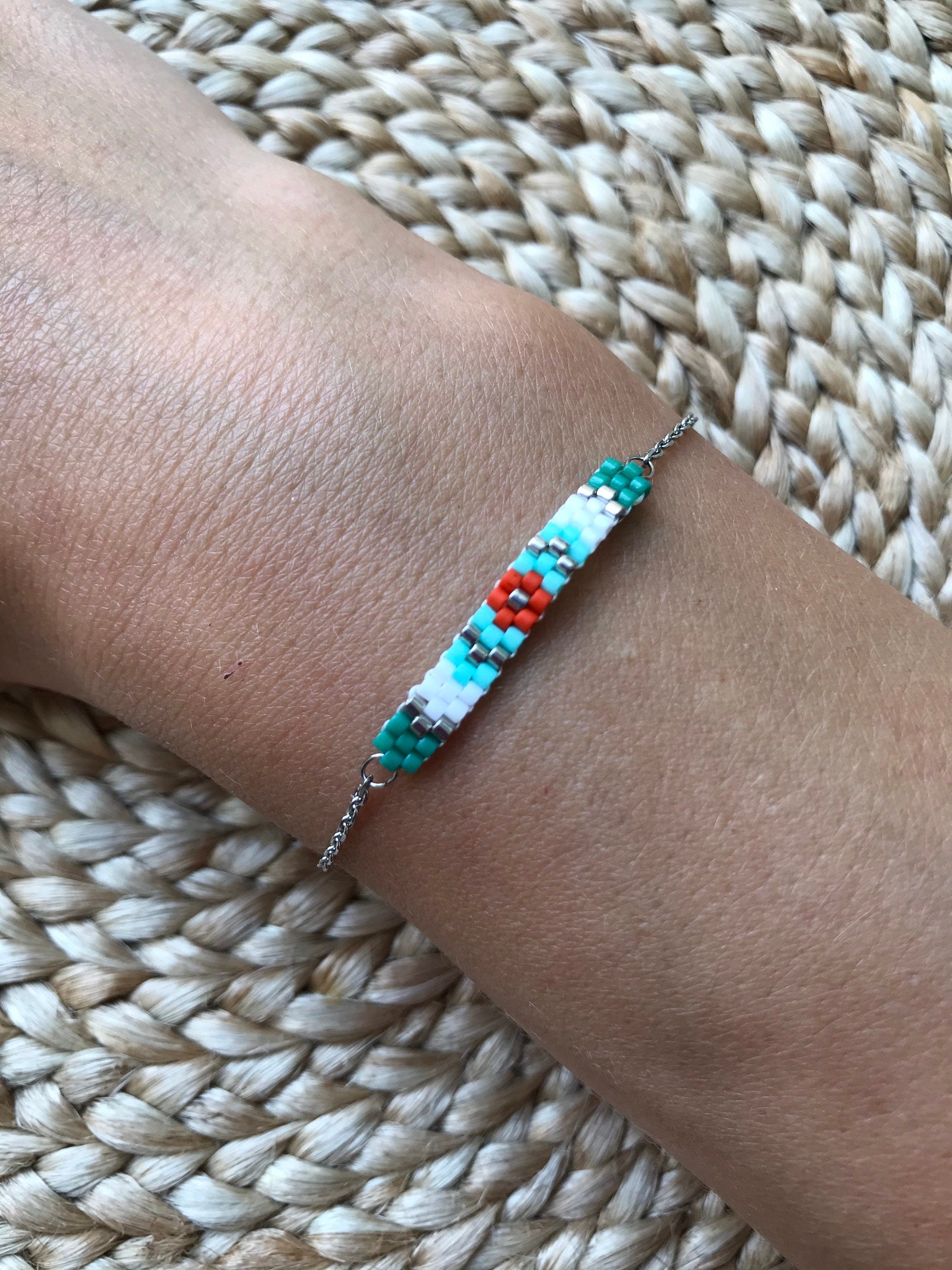 Bracelet perles Juliette Argent