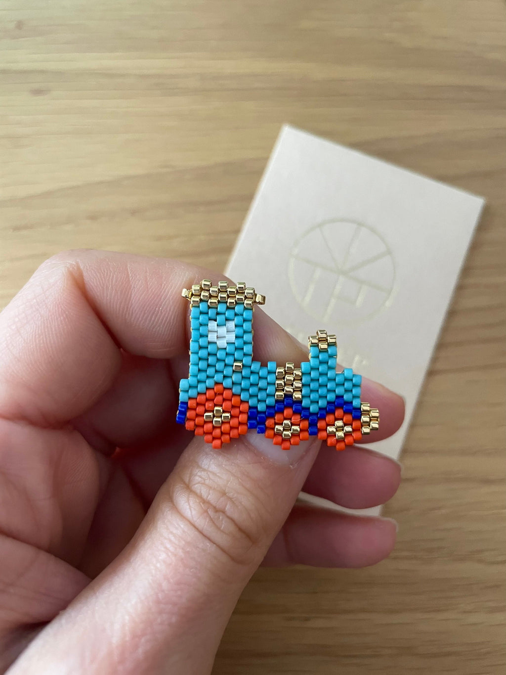 Broche locomotive