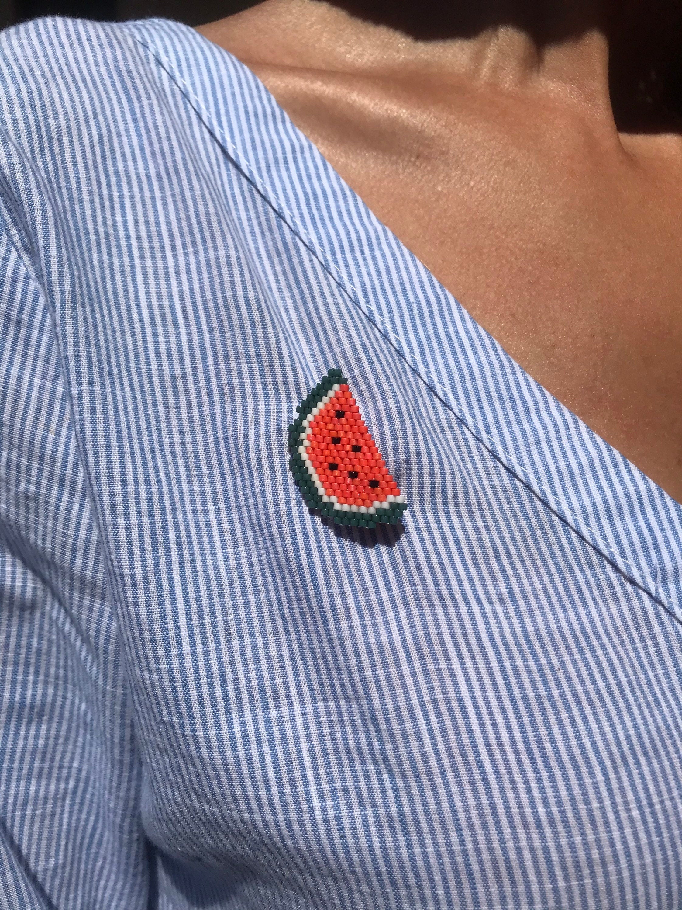 Broche Pastèque