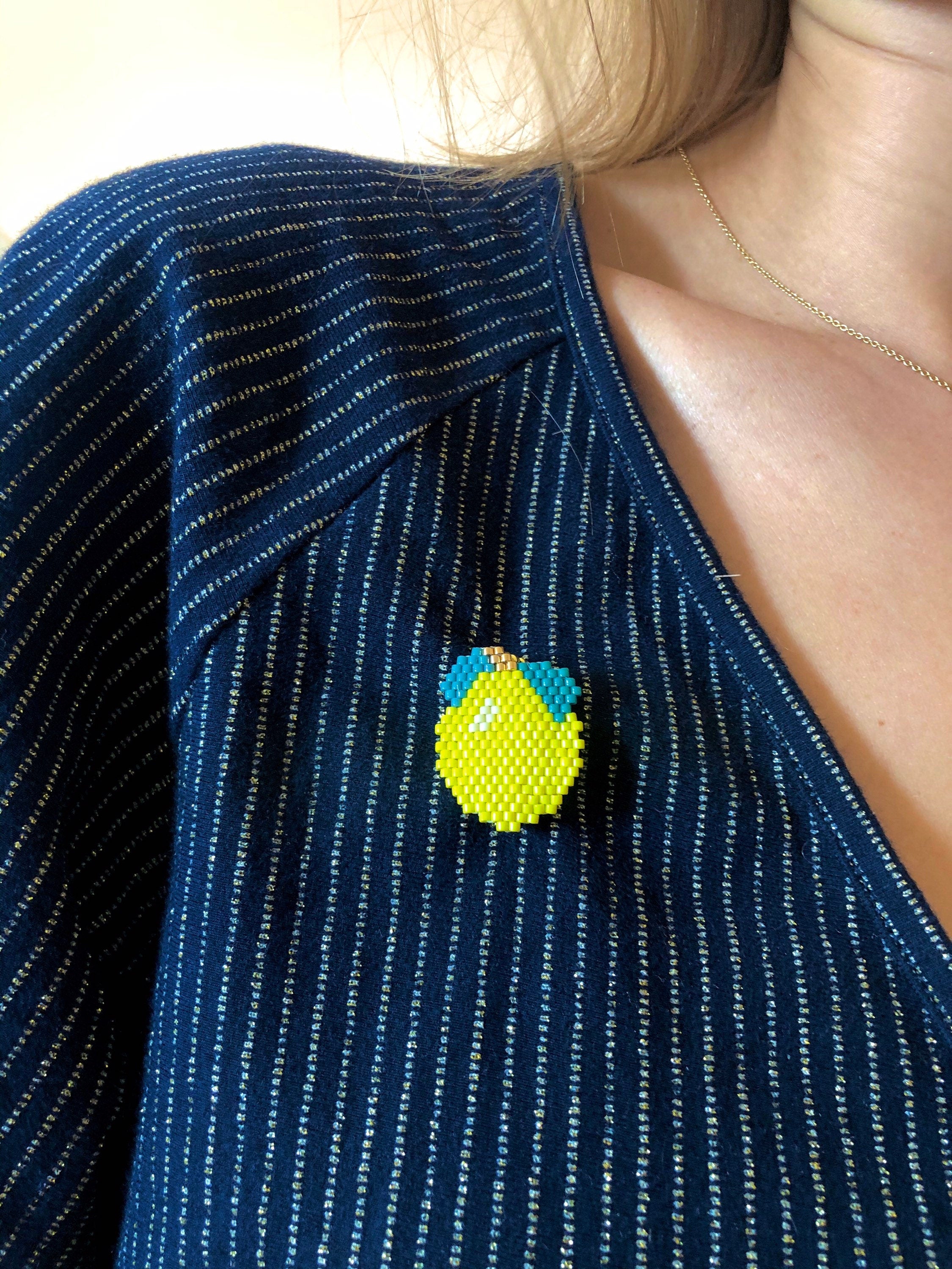 Broche Citron