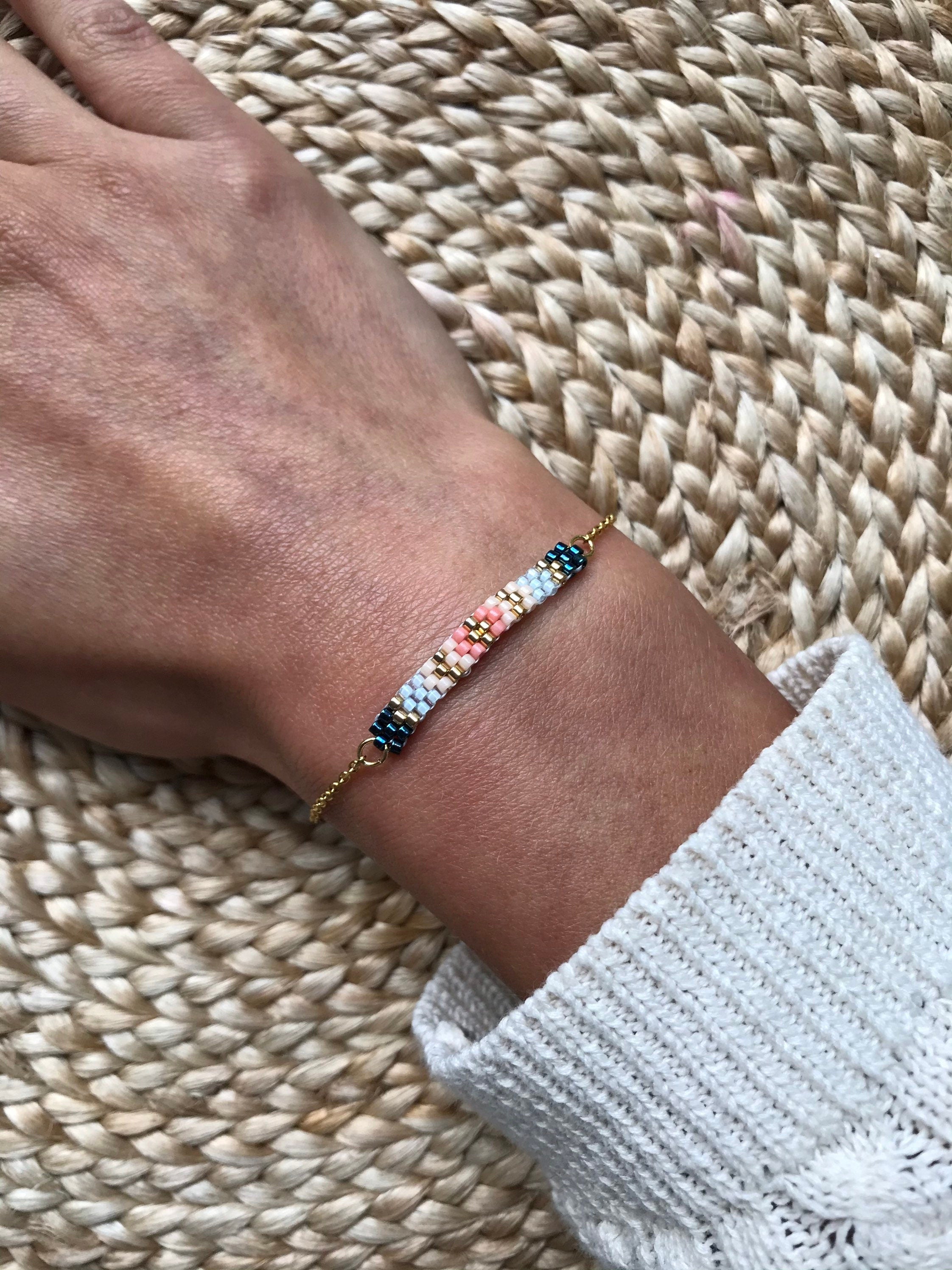 Bracelet perles Lise Doré