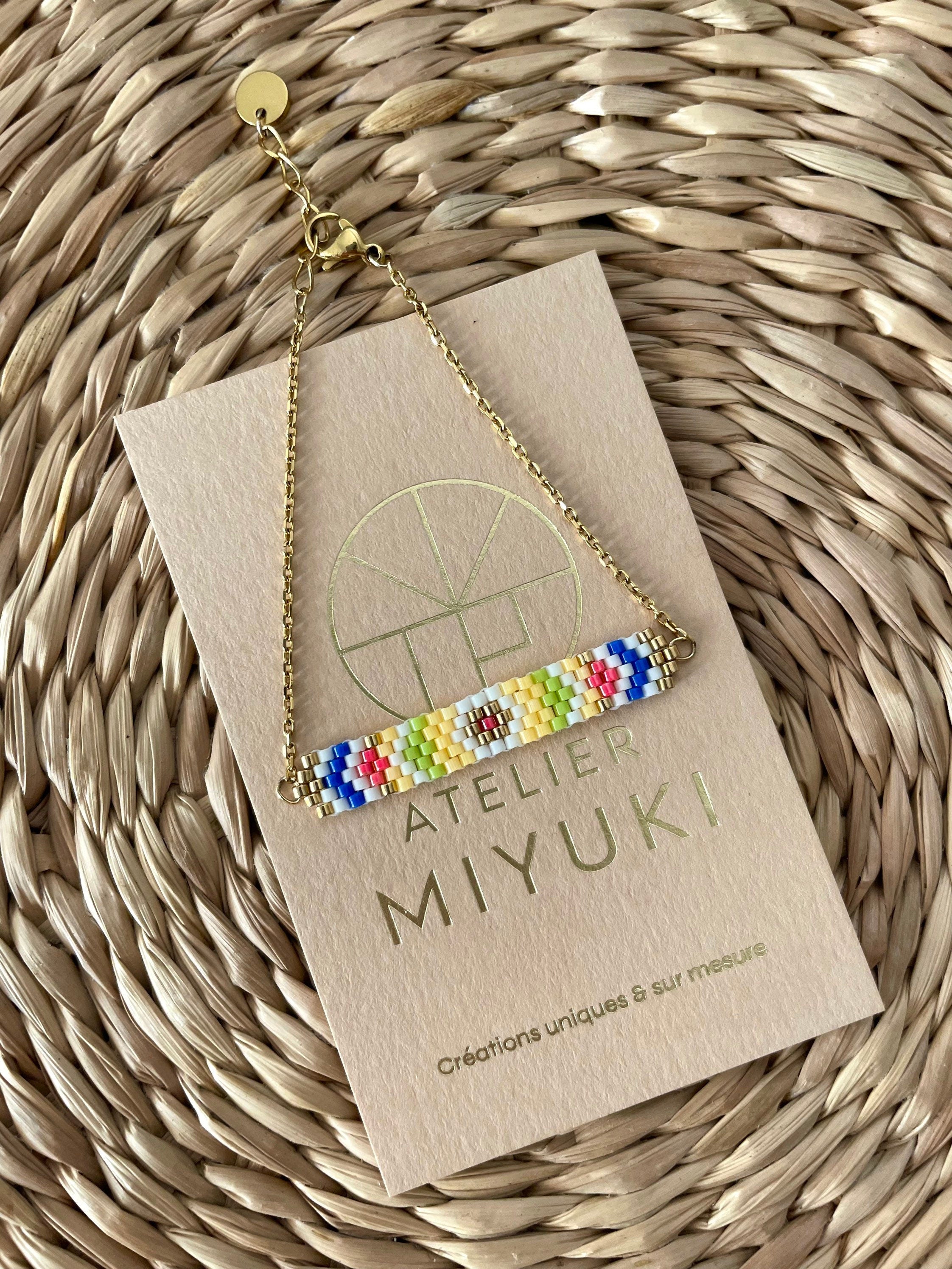 Bracelet perles tissées Barbara