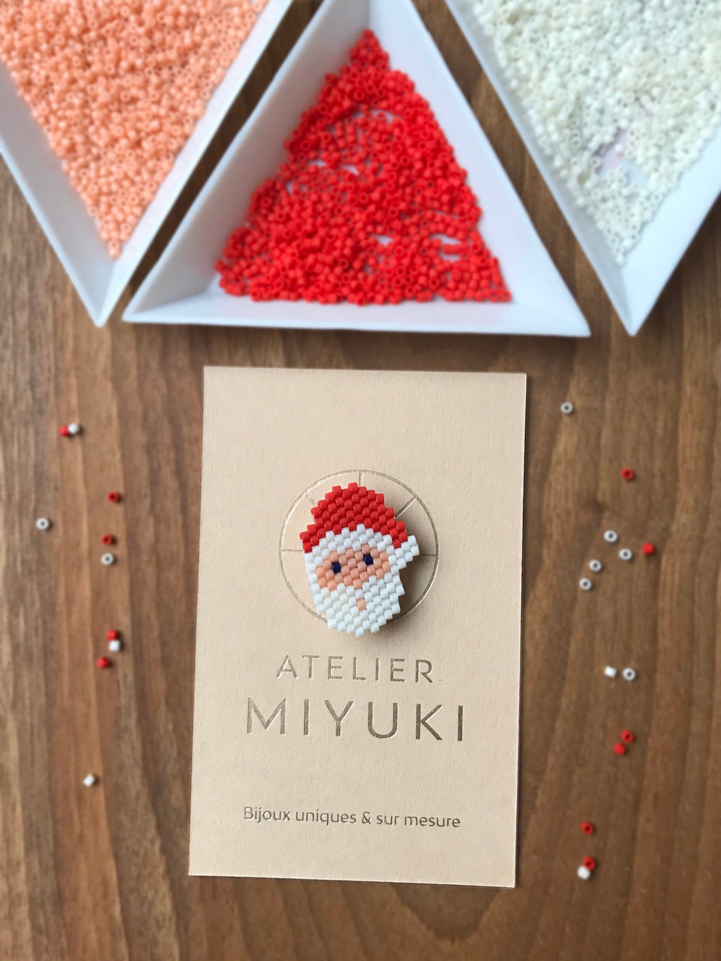 Broche Père Noël
