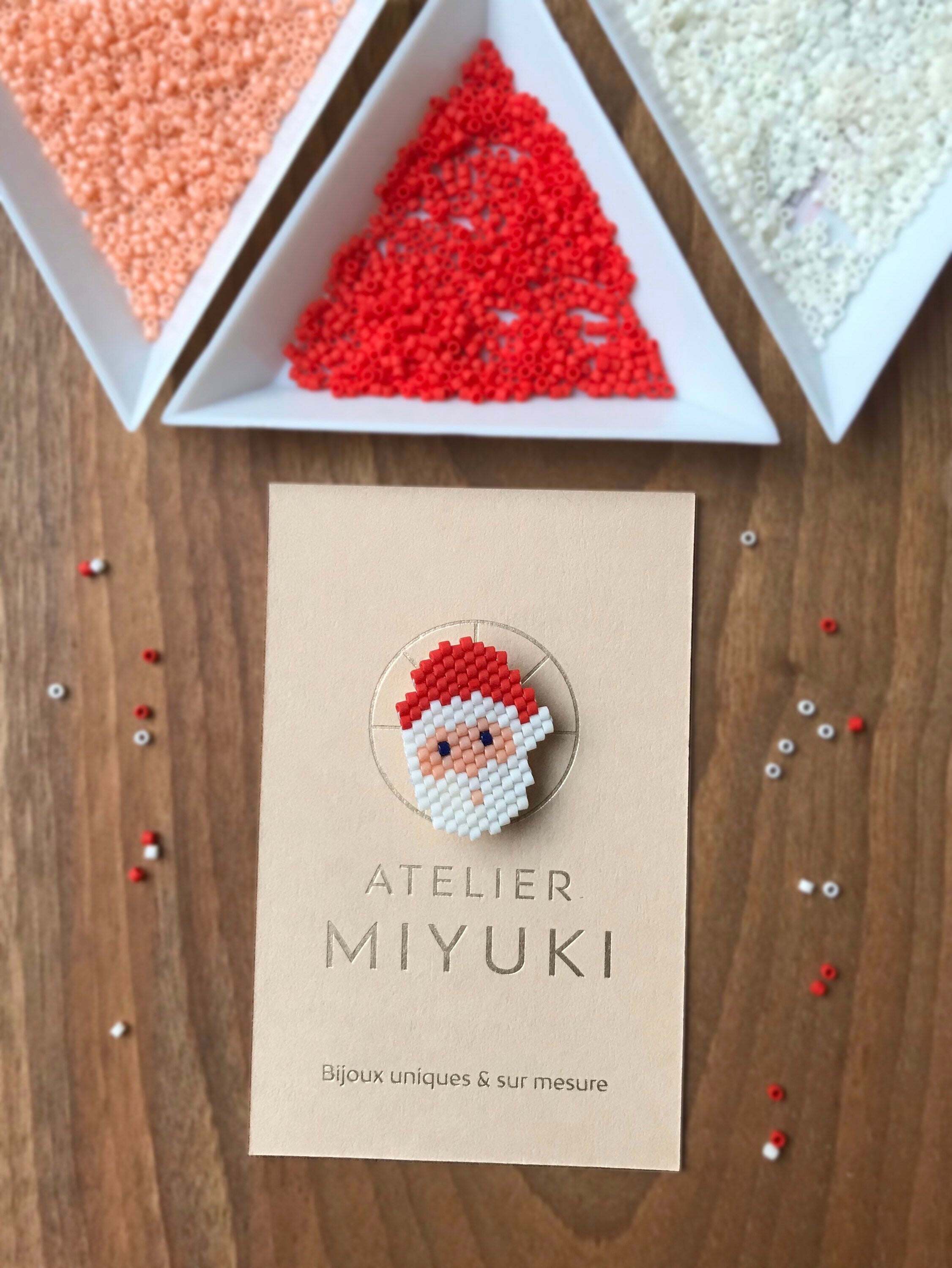 Broche Père Noël