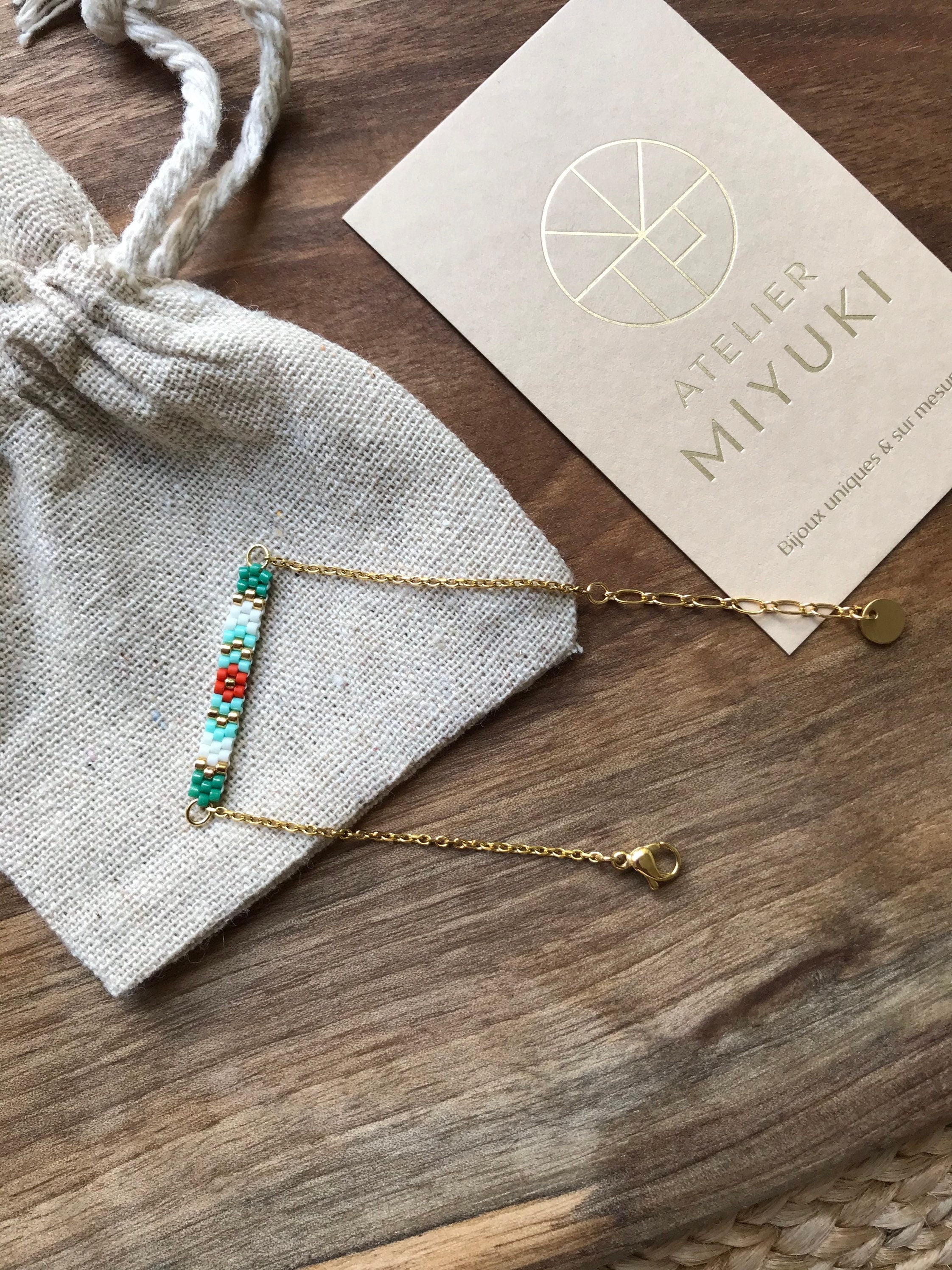 Bracelet perles Juliette Doré