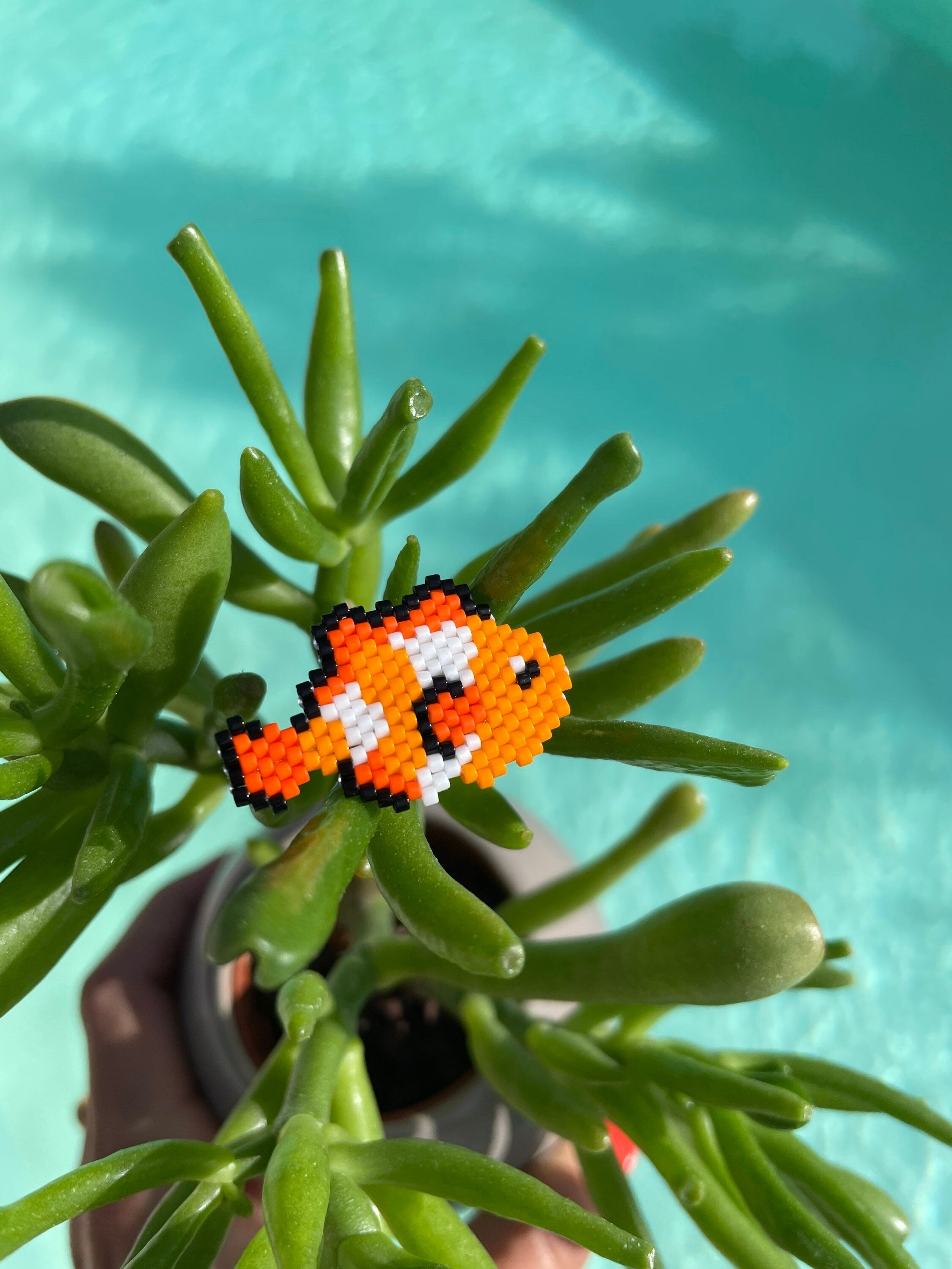 Broche poisson clown