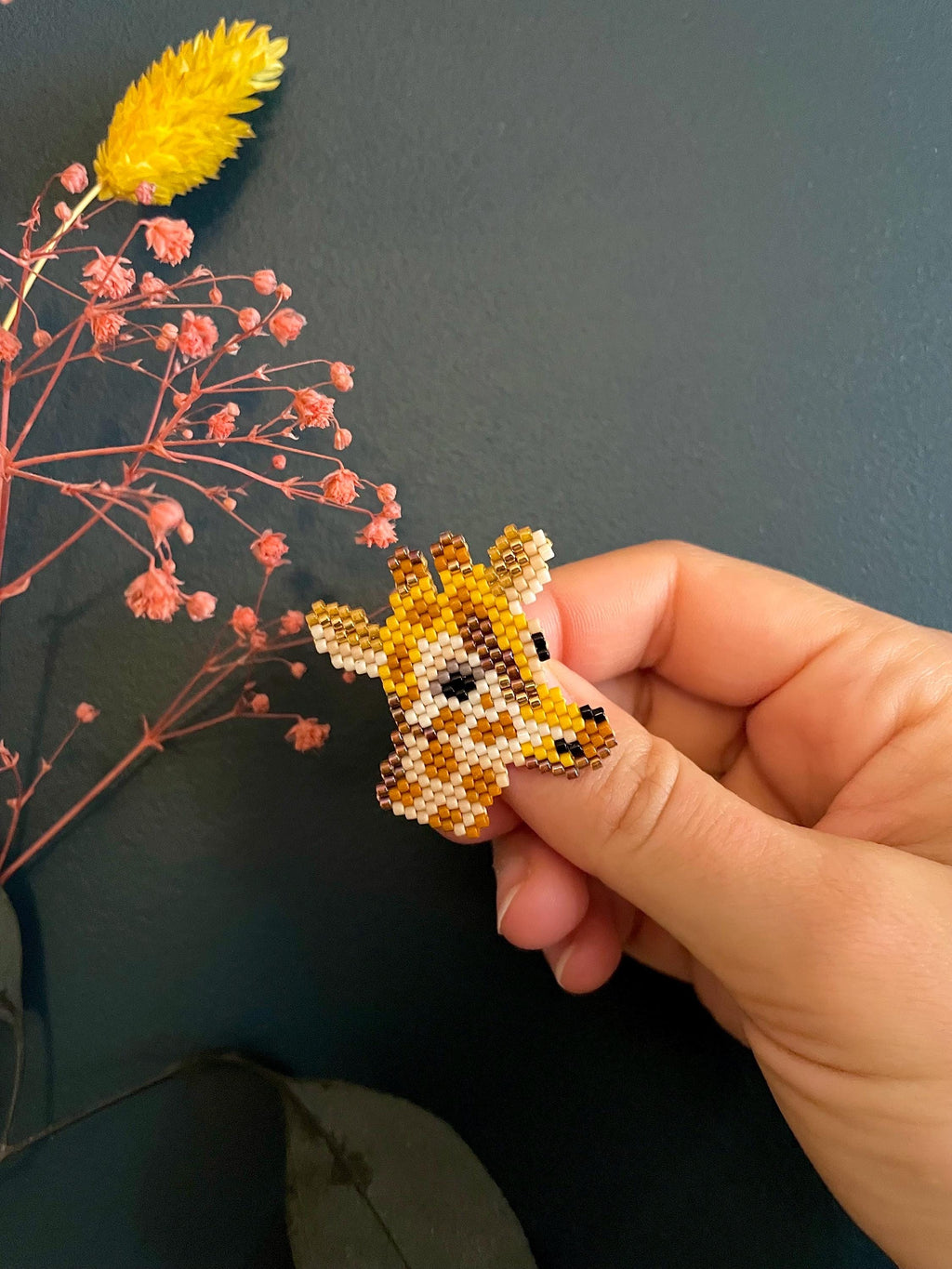 Broche Girafe