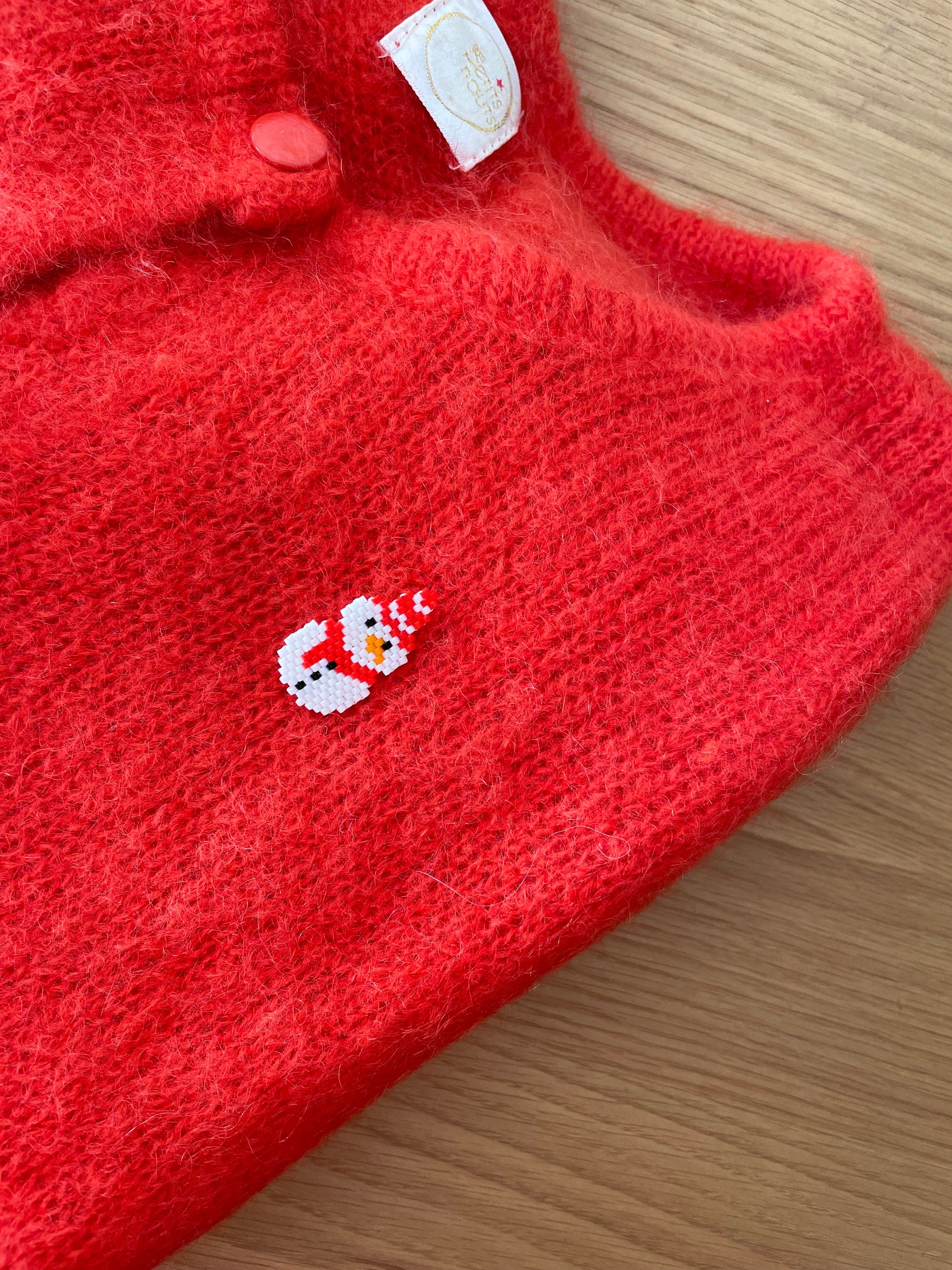 Broche Bonhomme de neige