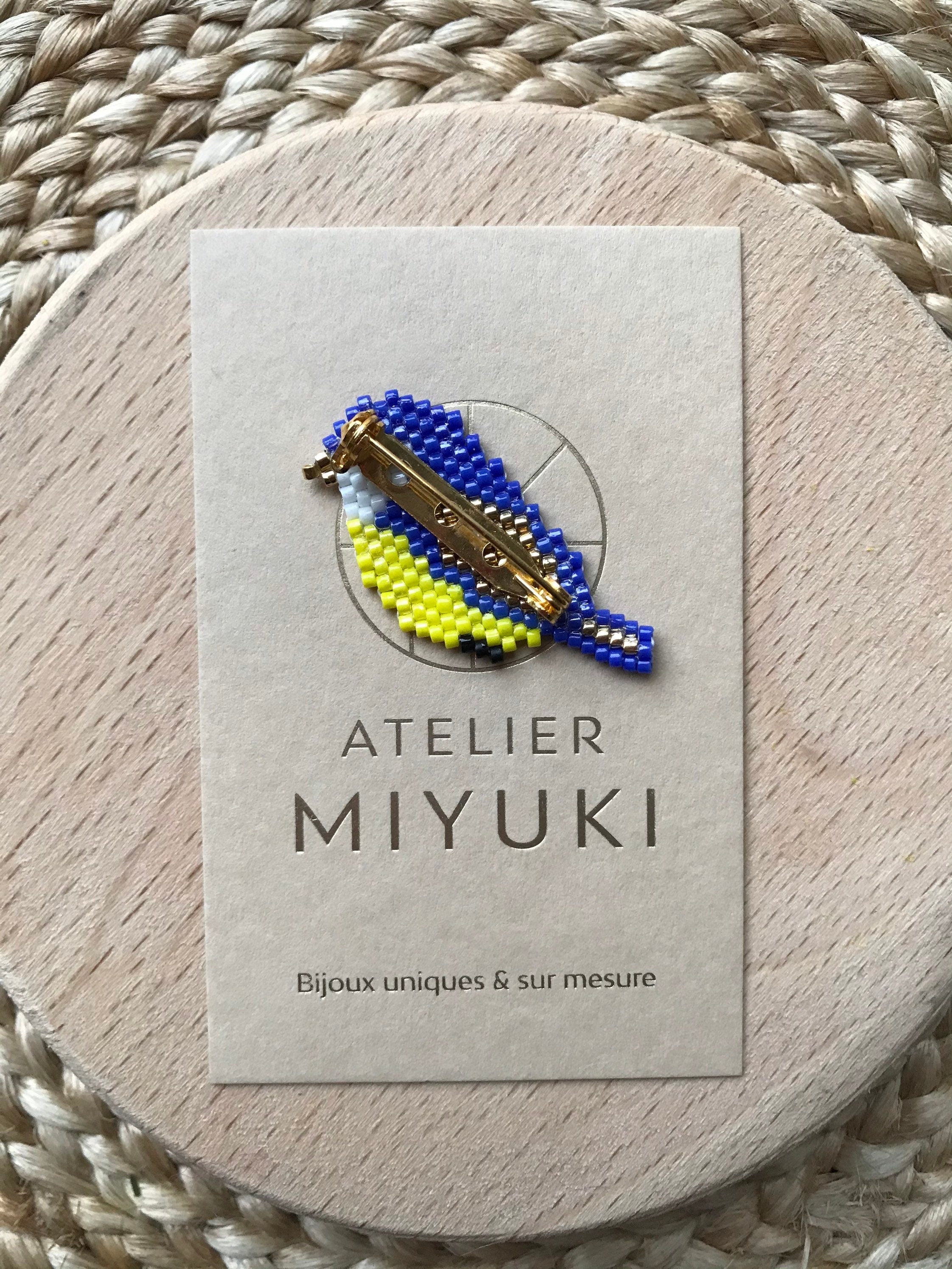 Broche Mésange Bleue