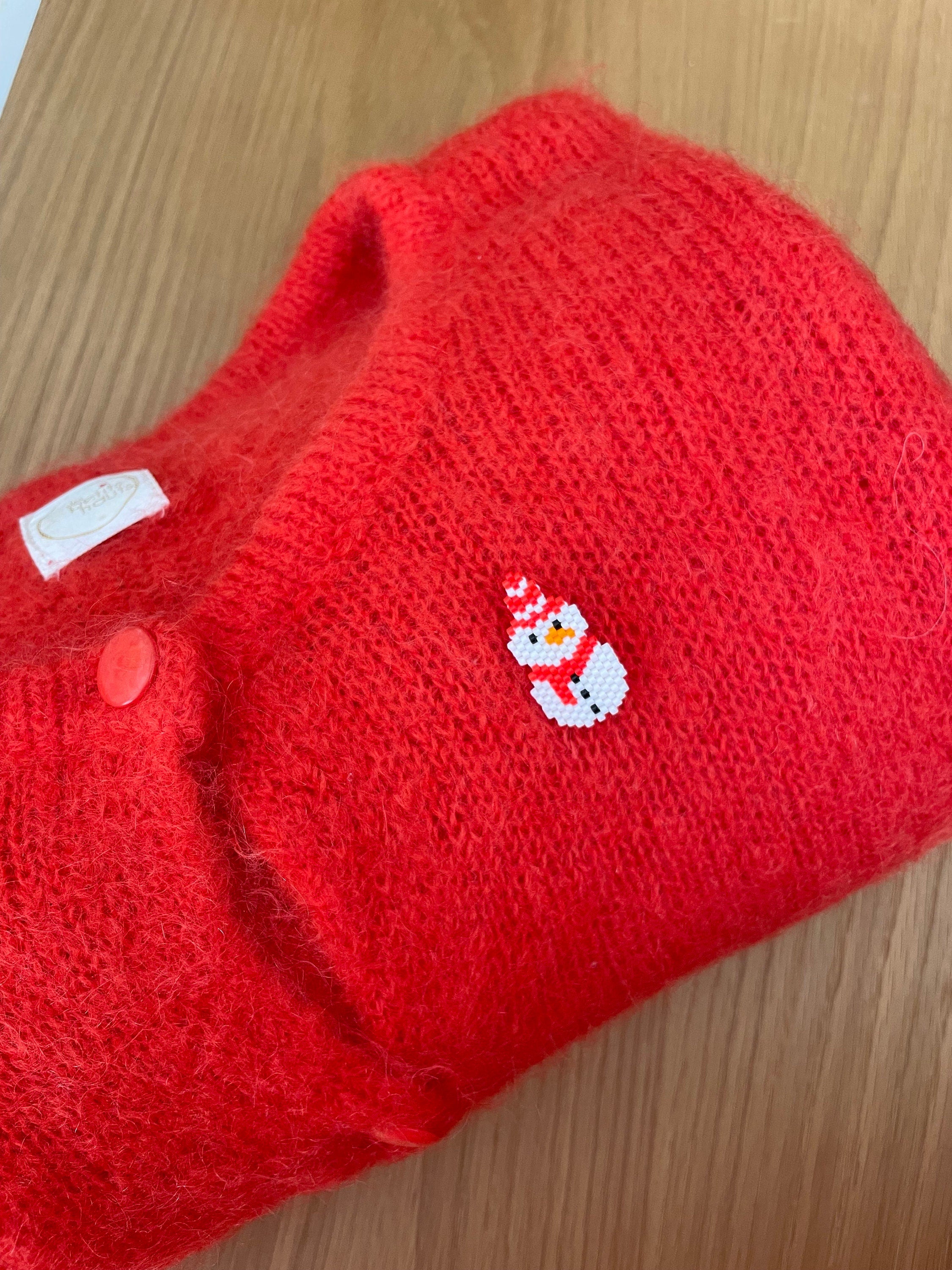 Broche Bonhomme de neige