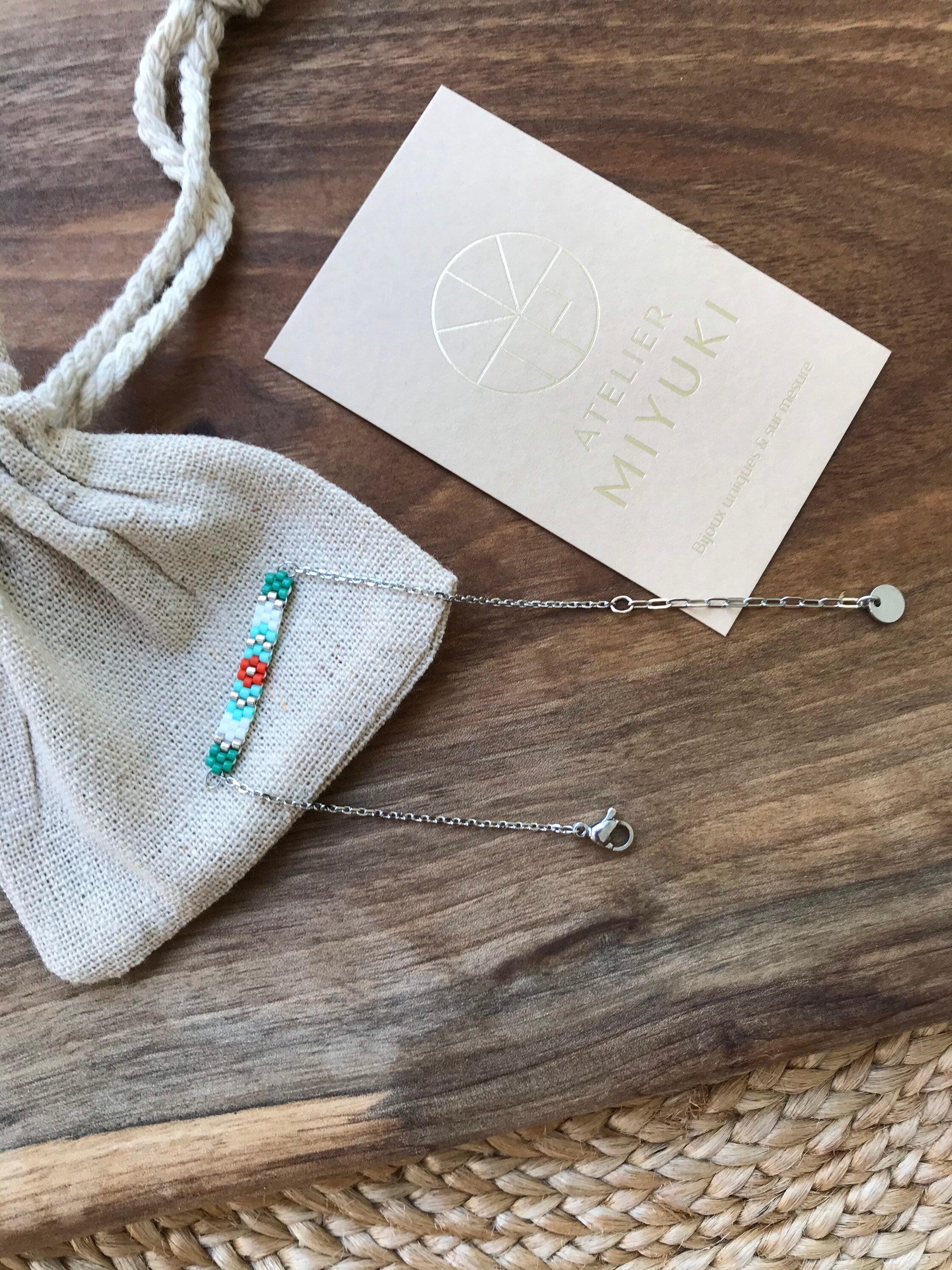 Bracelet perles Juliette Argent