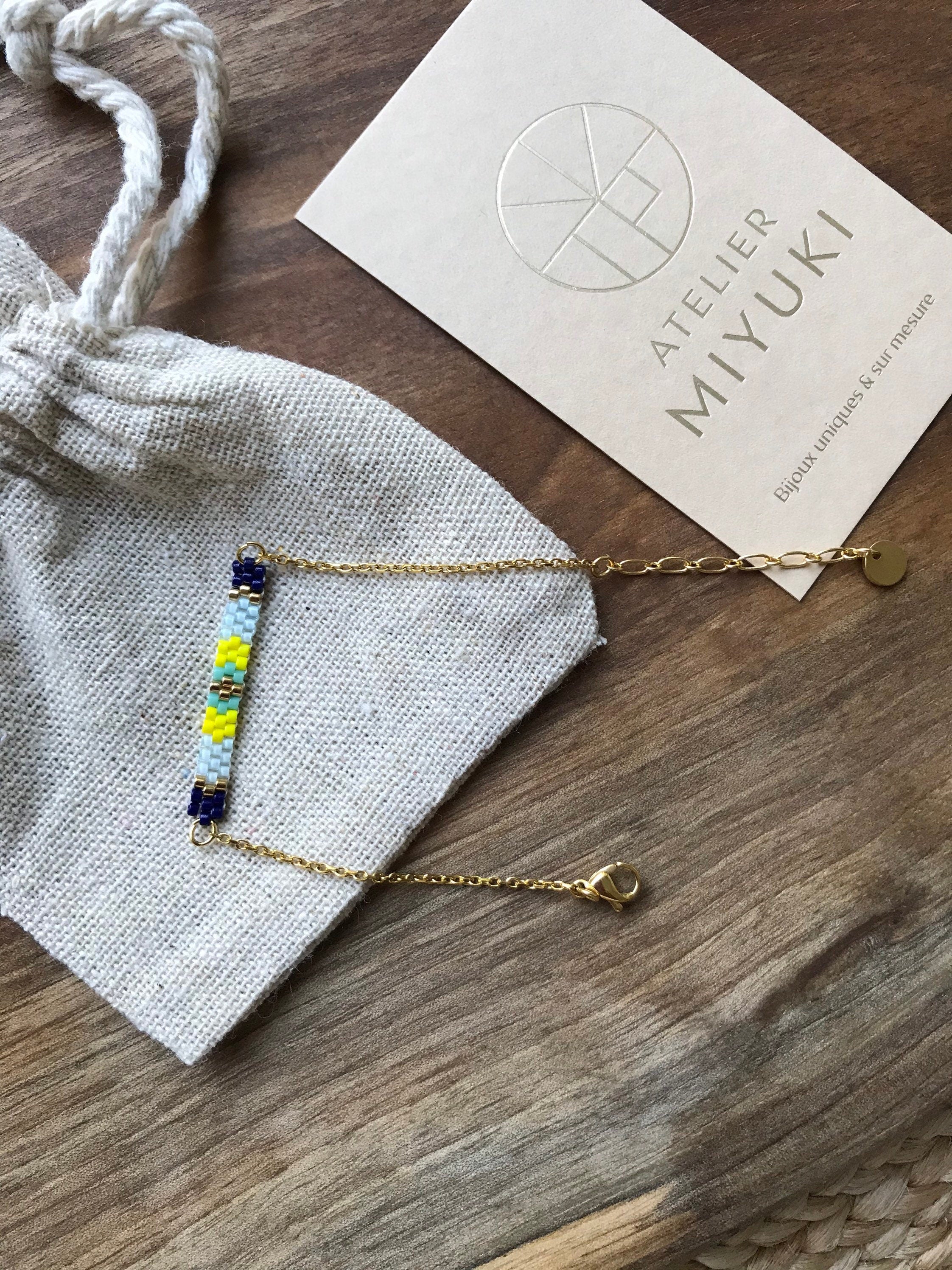 Bracelet perles Manon Doré