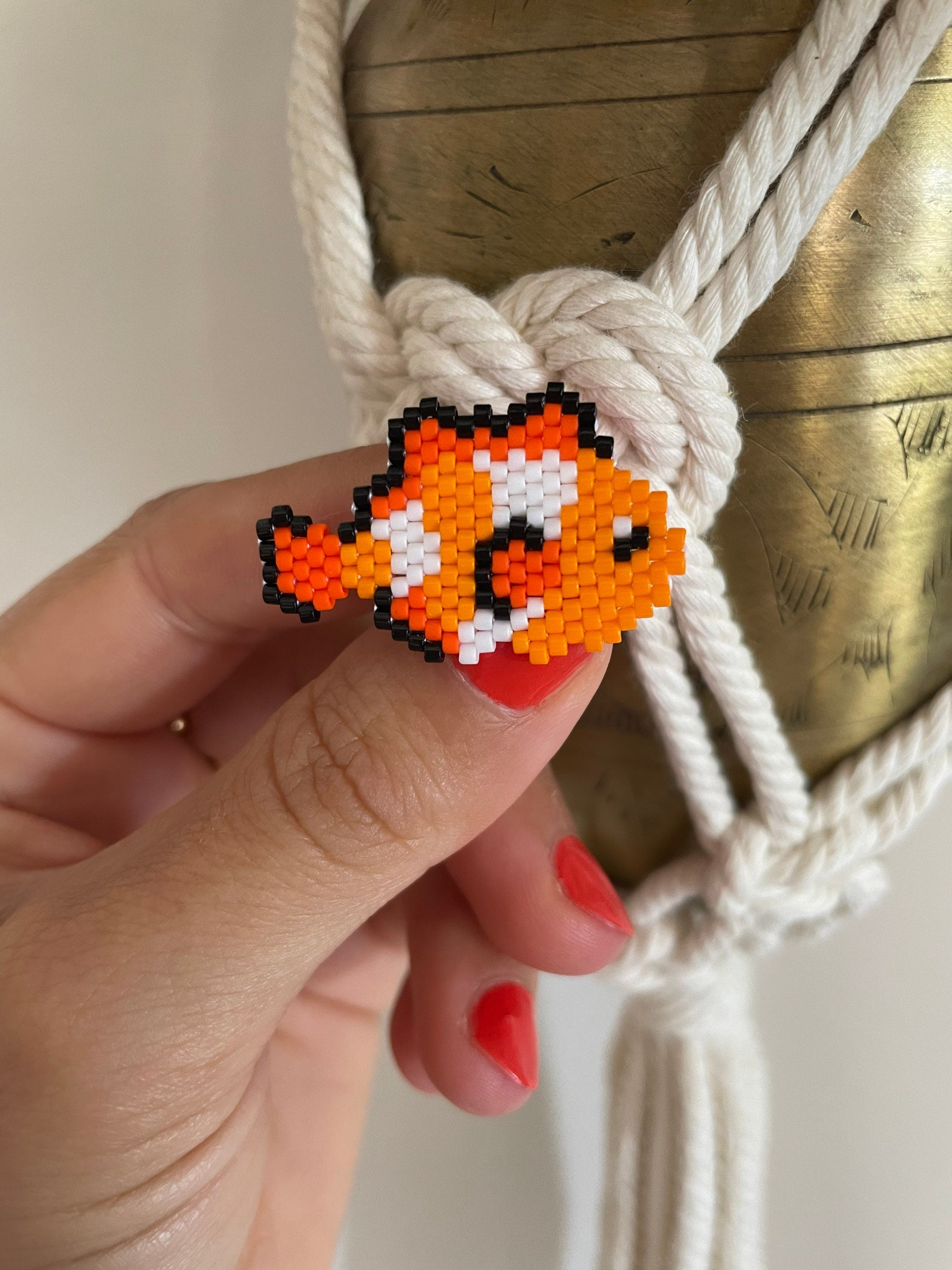 Broche poisson clown